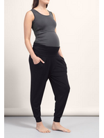 Boob Design Boob, OONO Once-on-Never-Off Soft Maternity Pants || Black