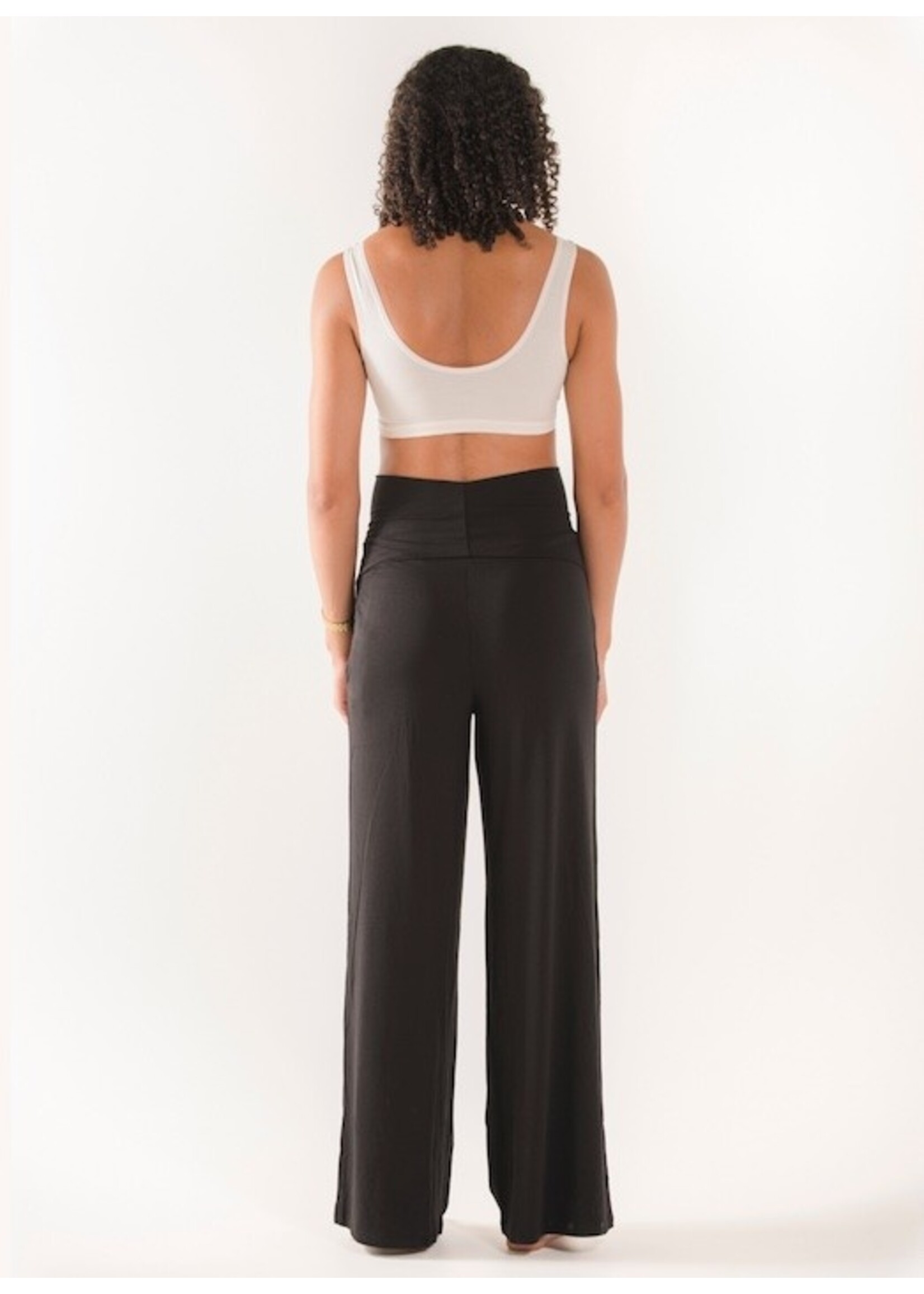 Boob Design Boob Design, Maternity Wide Leg Soft Pants || Black