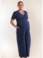 Boob Design Boob, Amelia maternity and Nursing Jumpsuit || Blue