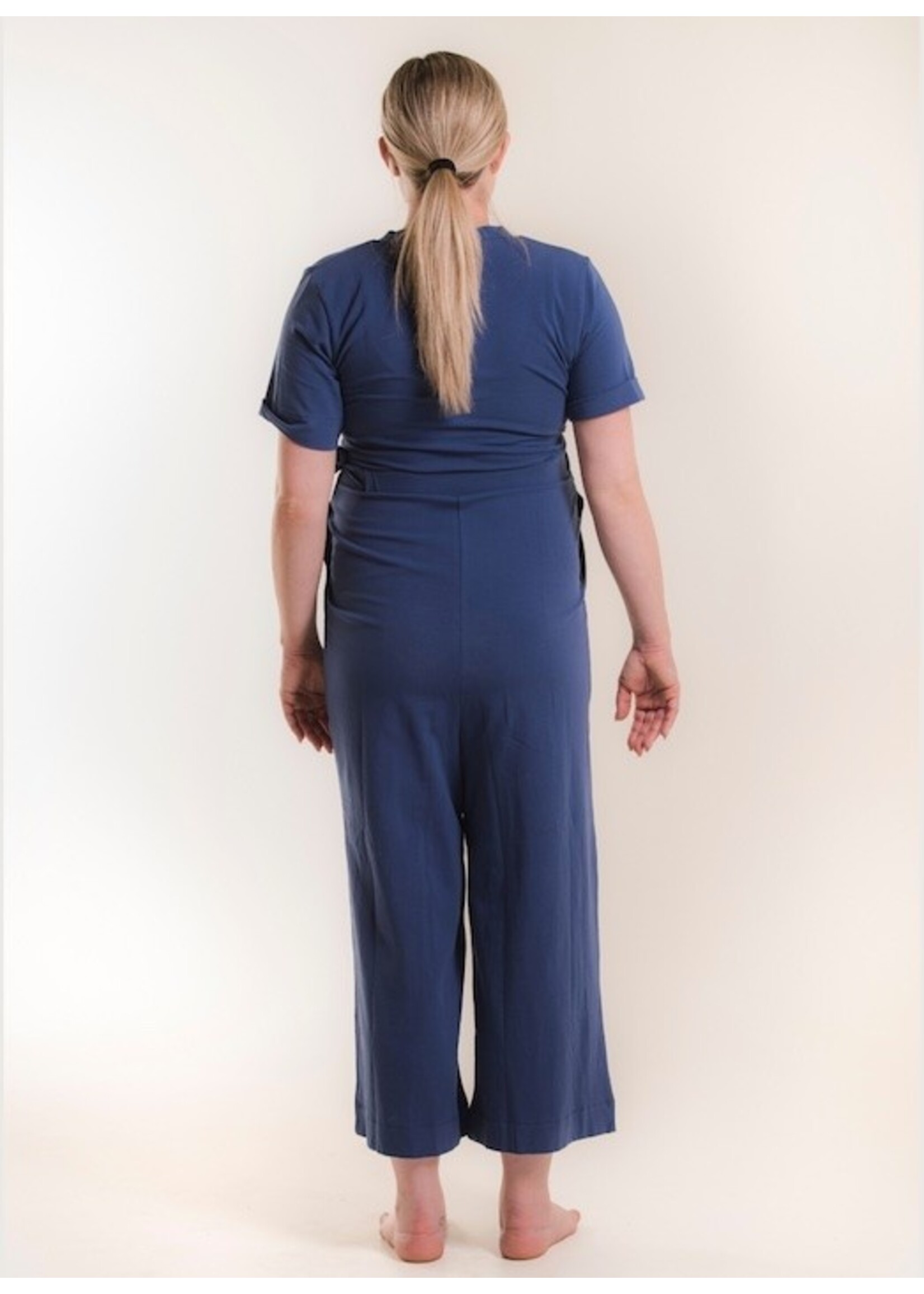 Boob Design Boob, Amelia maternity and Nursing Jumpsuit || Blue