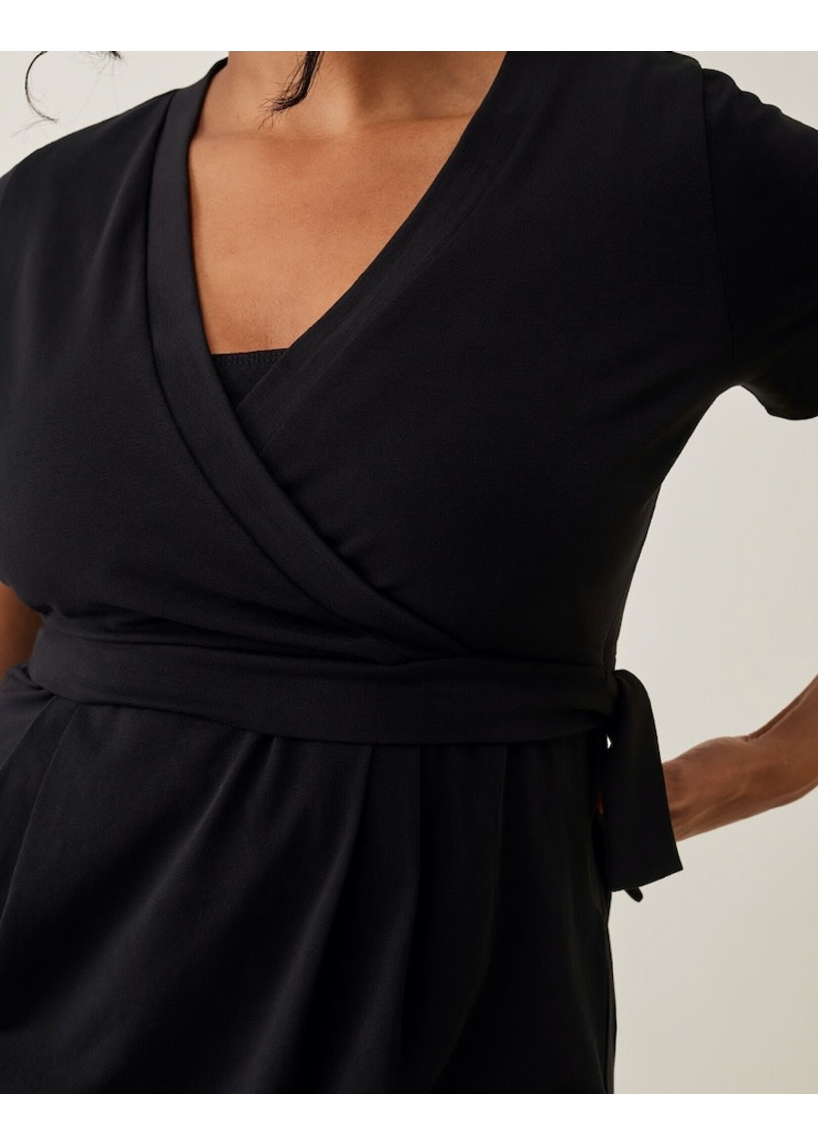 Boob Design Boob, Amelia maternity and Nursing Jumpsuit || Black