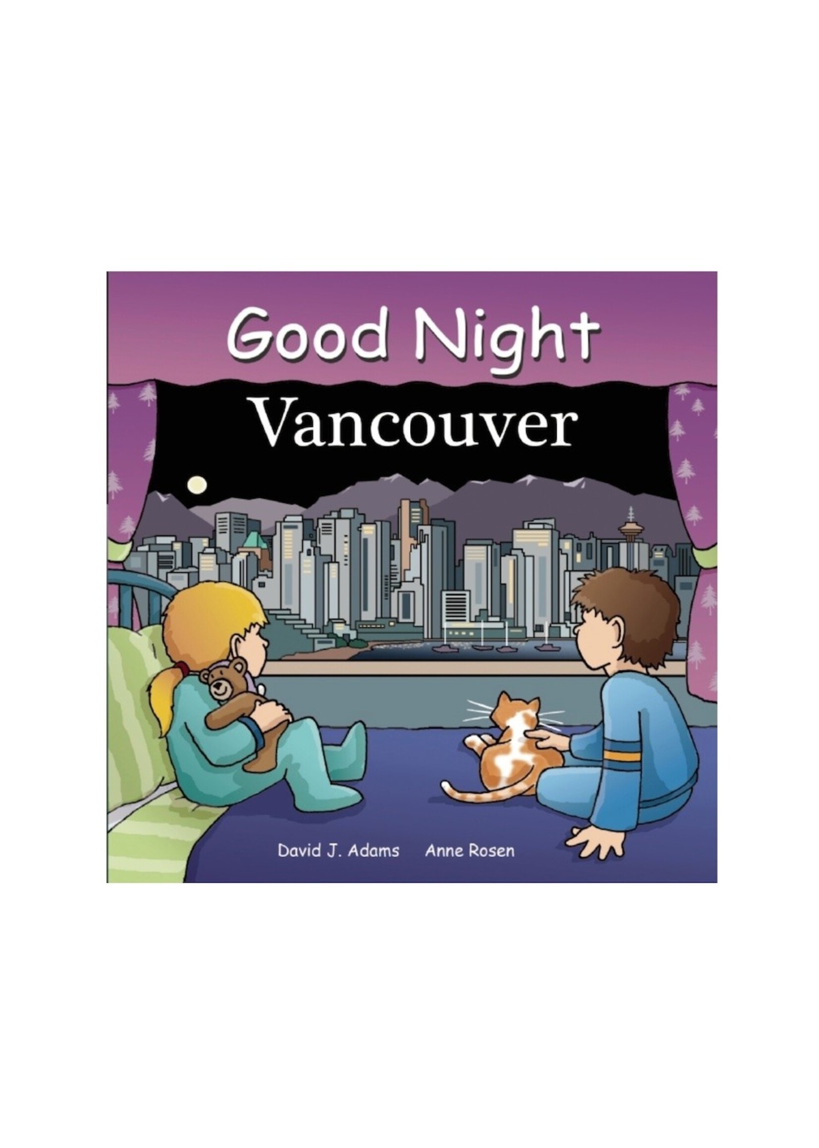 Raincoast Books Goodnight Vancouver Board Book by David J. Adams