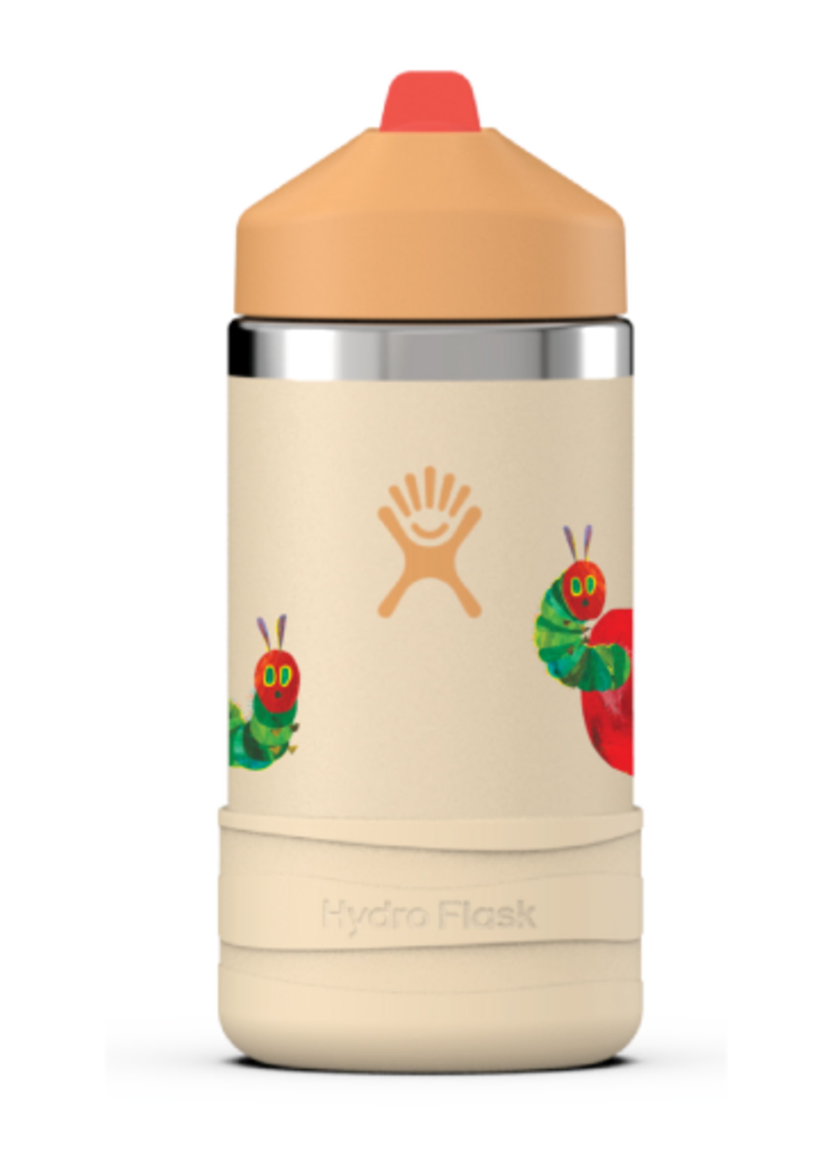 Hydro Flask Hydro Flask, Kids 12oz Wide Straw Cap and Boot || Hungry Caterpillar