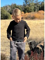 Me & Henry Me & Henry, Tarquin Sweatshirt || Black