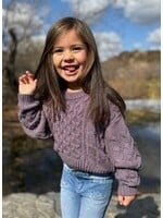 Vignette Vignette, Molly Knit Sweater || Lavender