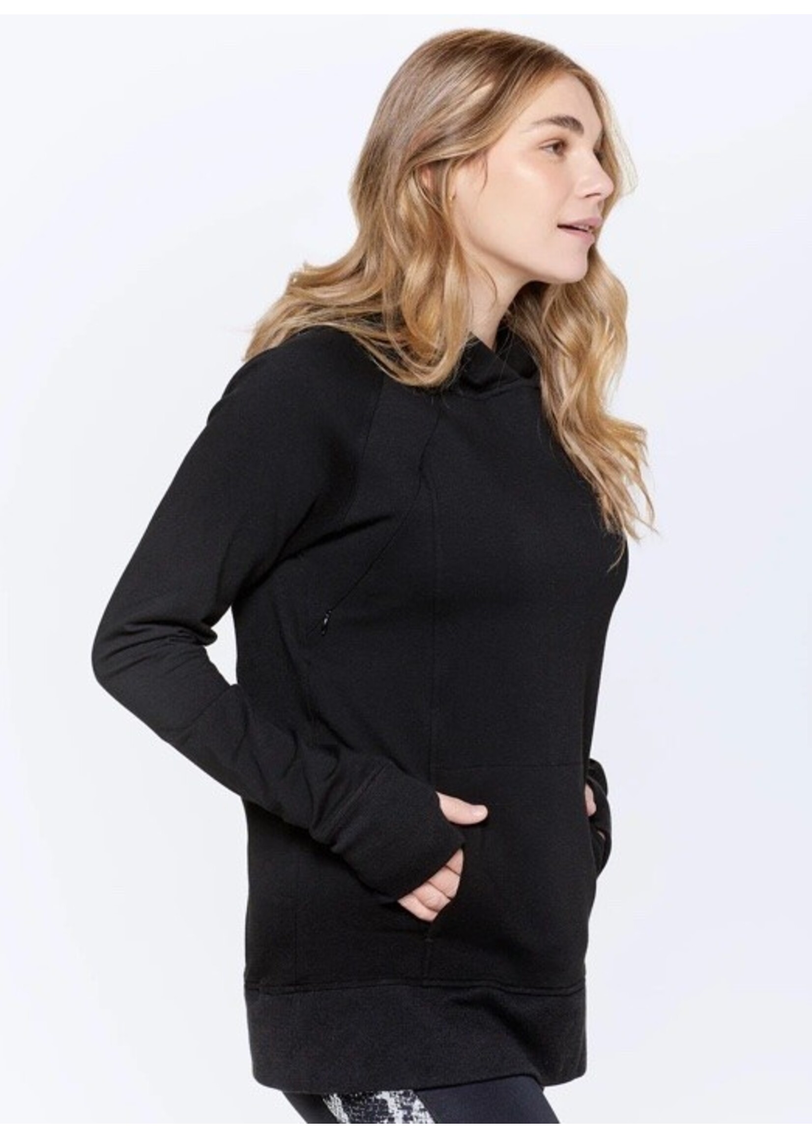After 9 Maternity After 9, Ultimate Nursing Hoodie || Black
