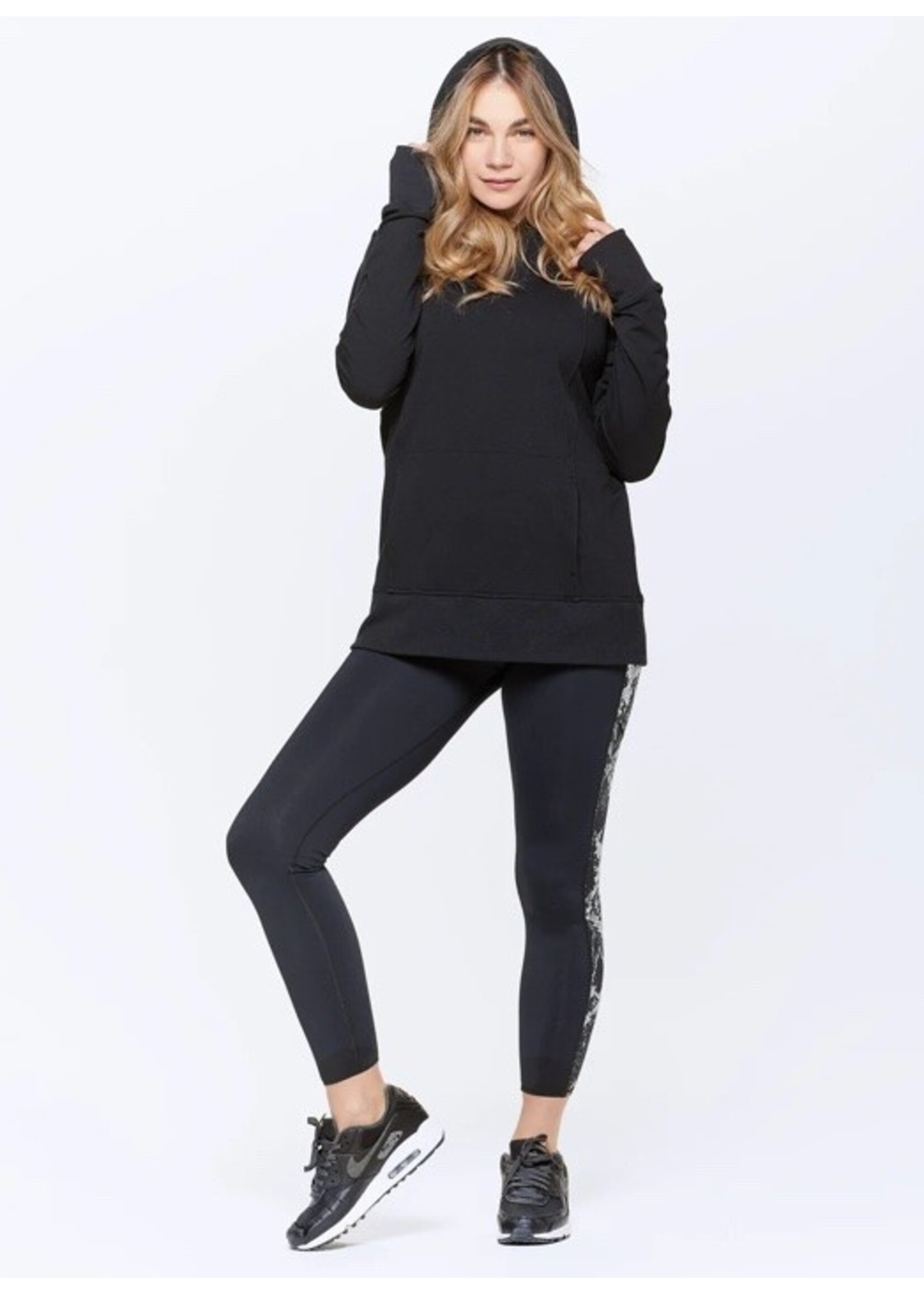 After 9 Maternity After 9, Ultimate Nursing Hoodie || Black