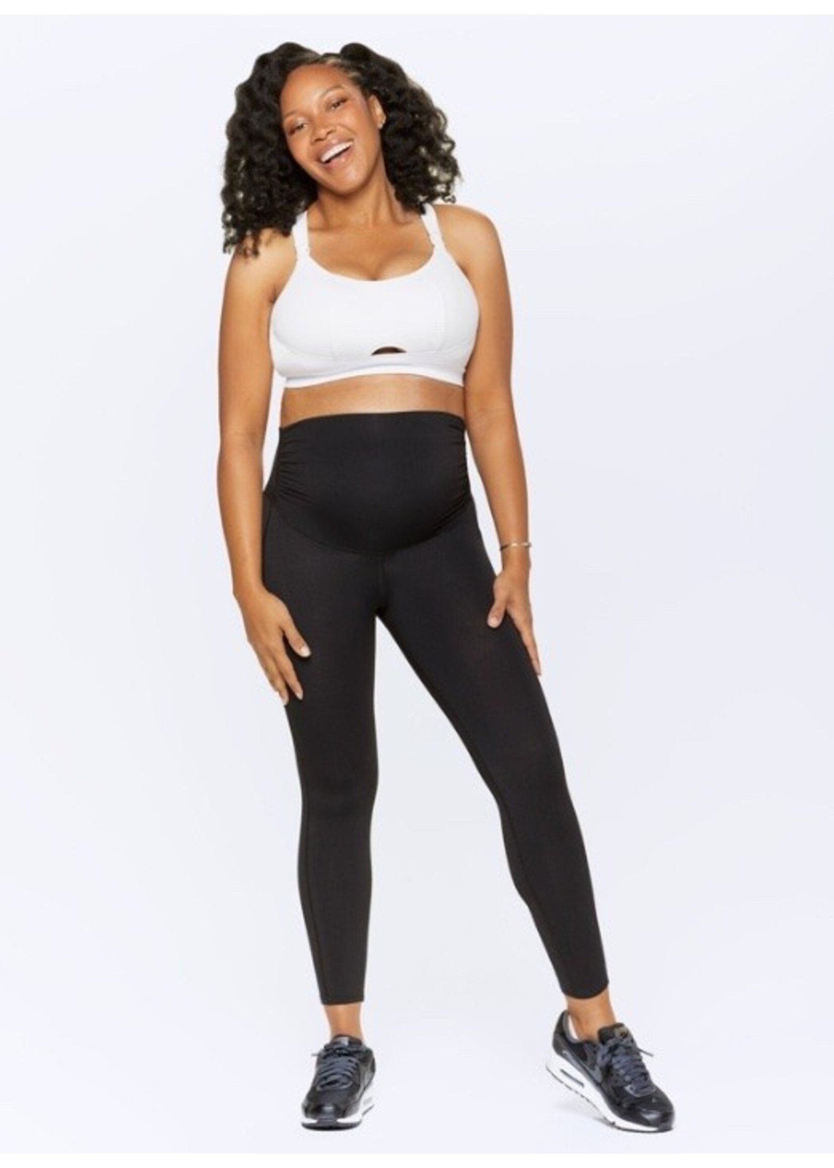 After 9 Maternity After 9, Embrace Over Tummy Maternity Leggings || Black