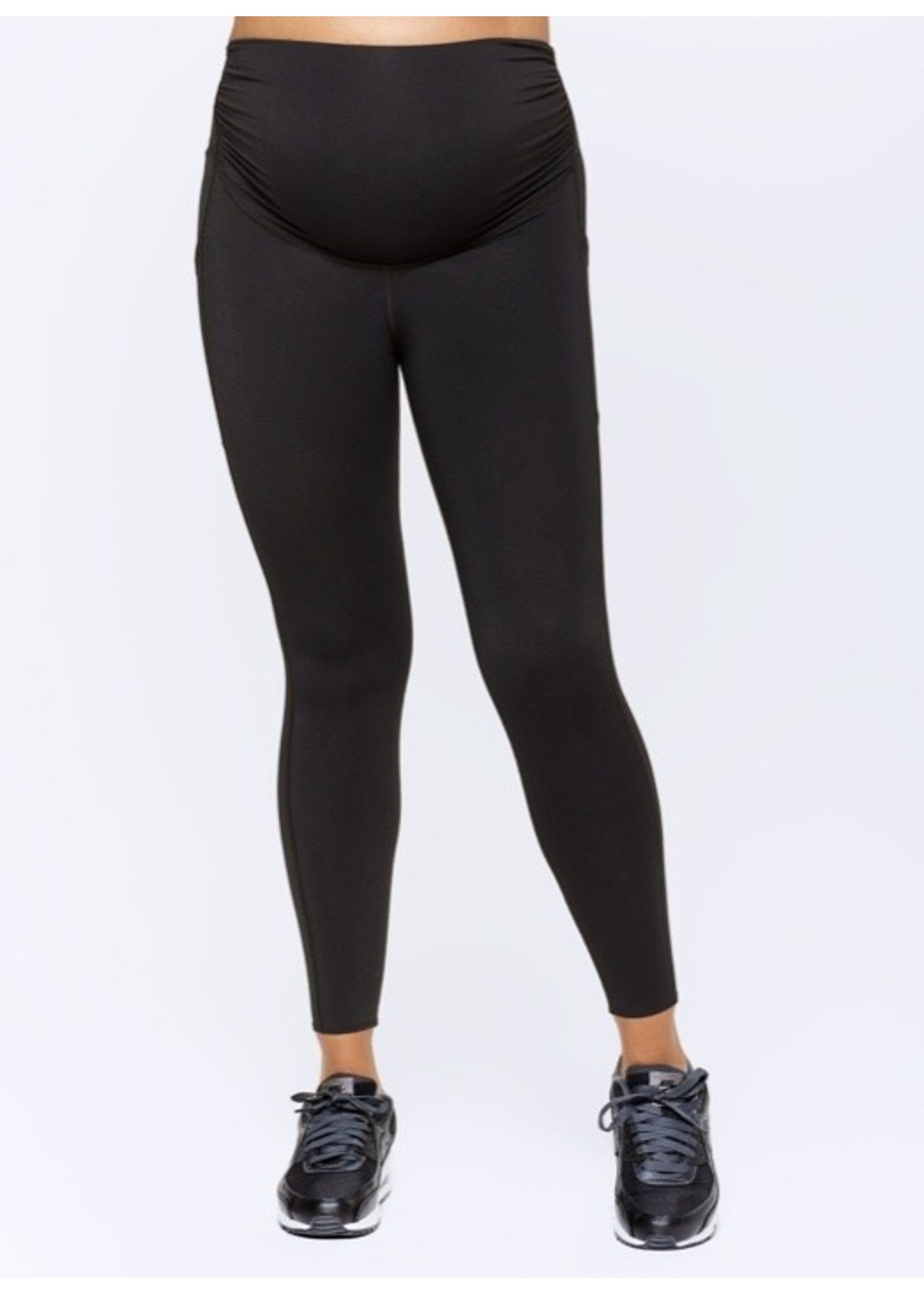 After 9 Maternity After 9, Embrace Over Tummy Maternity Leggings || Black