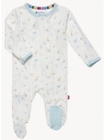 Magnetic Me Magnetic Me, Modal Magnetic Footie || Little Bitty Pretty One Blue