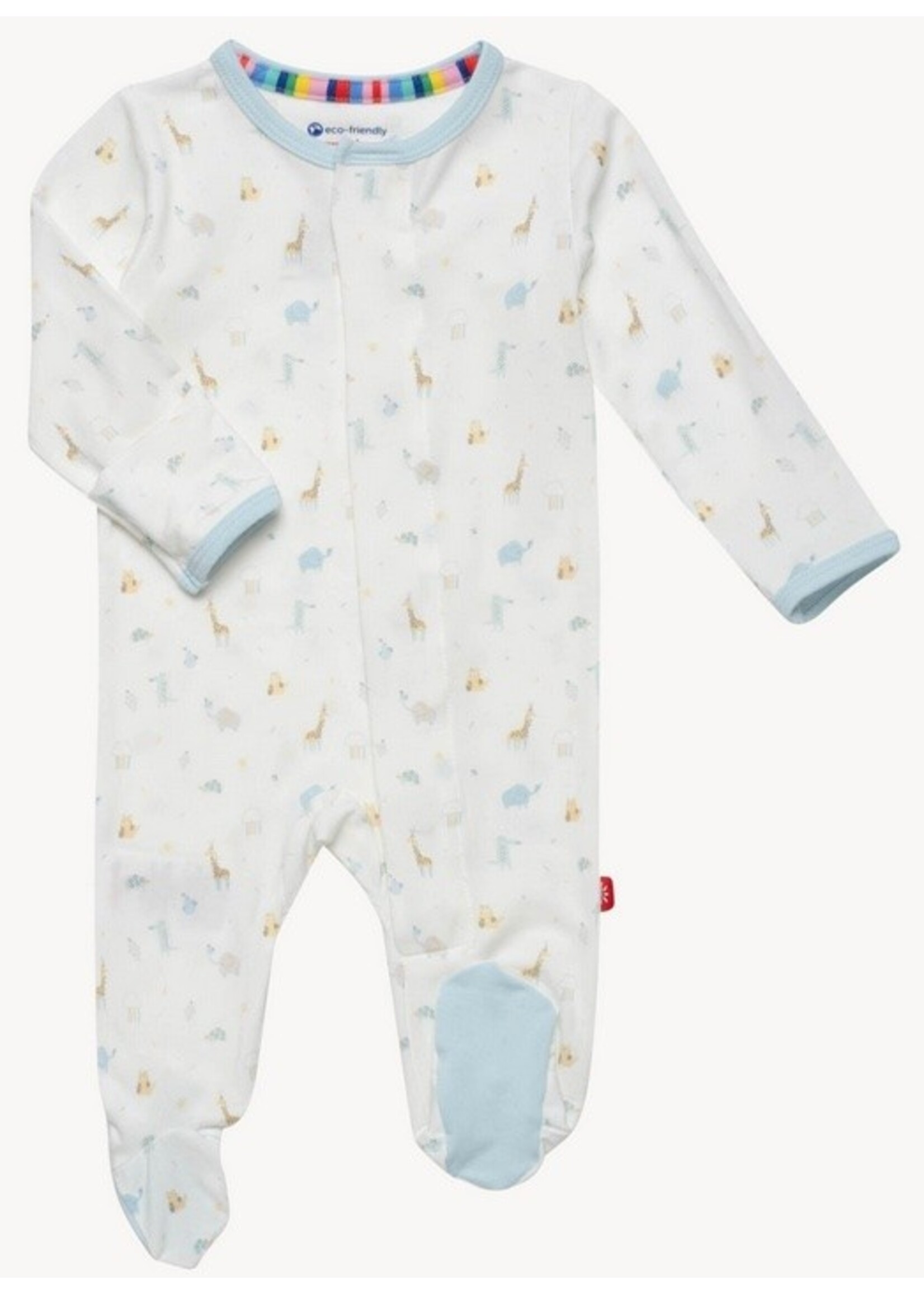 Magnetic Me Magnetic Me, Modal Magnetic Footie || Little Bitty Pretty One Blue