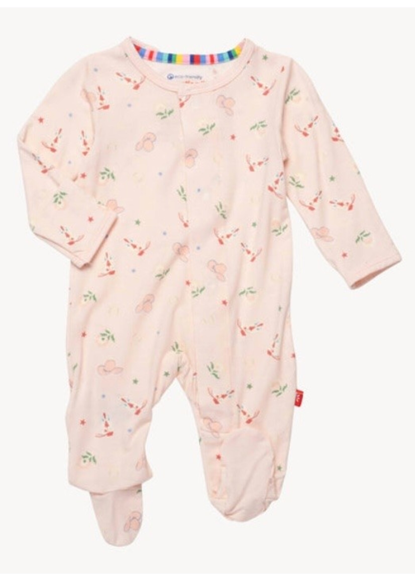 Magnetic Me Magnetic Me, Modal Magnetic Footie || Rodeo Drive Pink