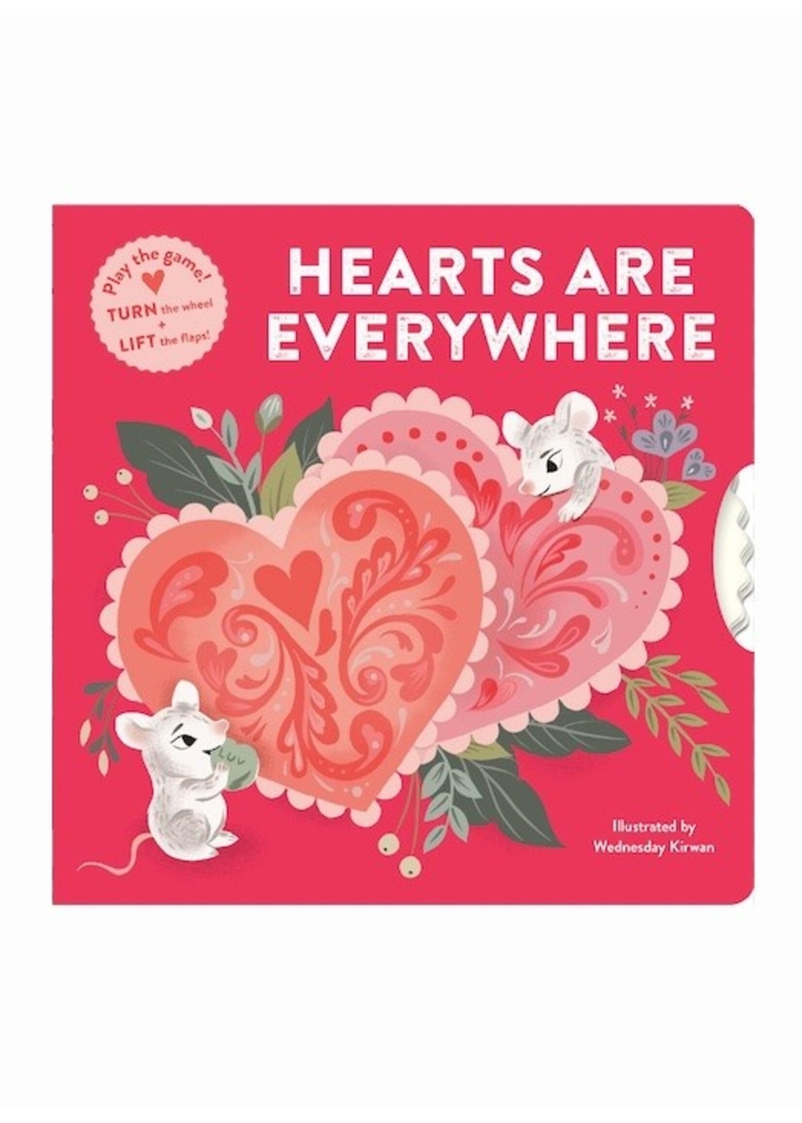 Raincoast Books Hearts Are Everywhere A Valentine's Game in a Book by  Wednesday Kirwan