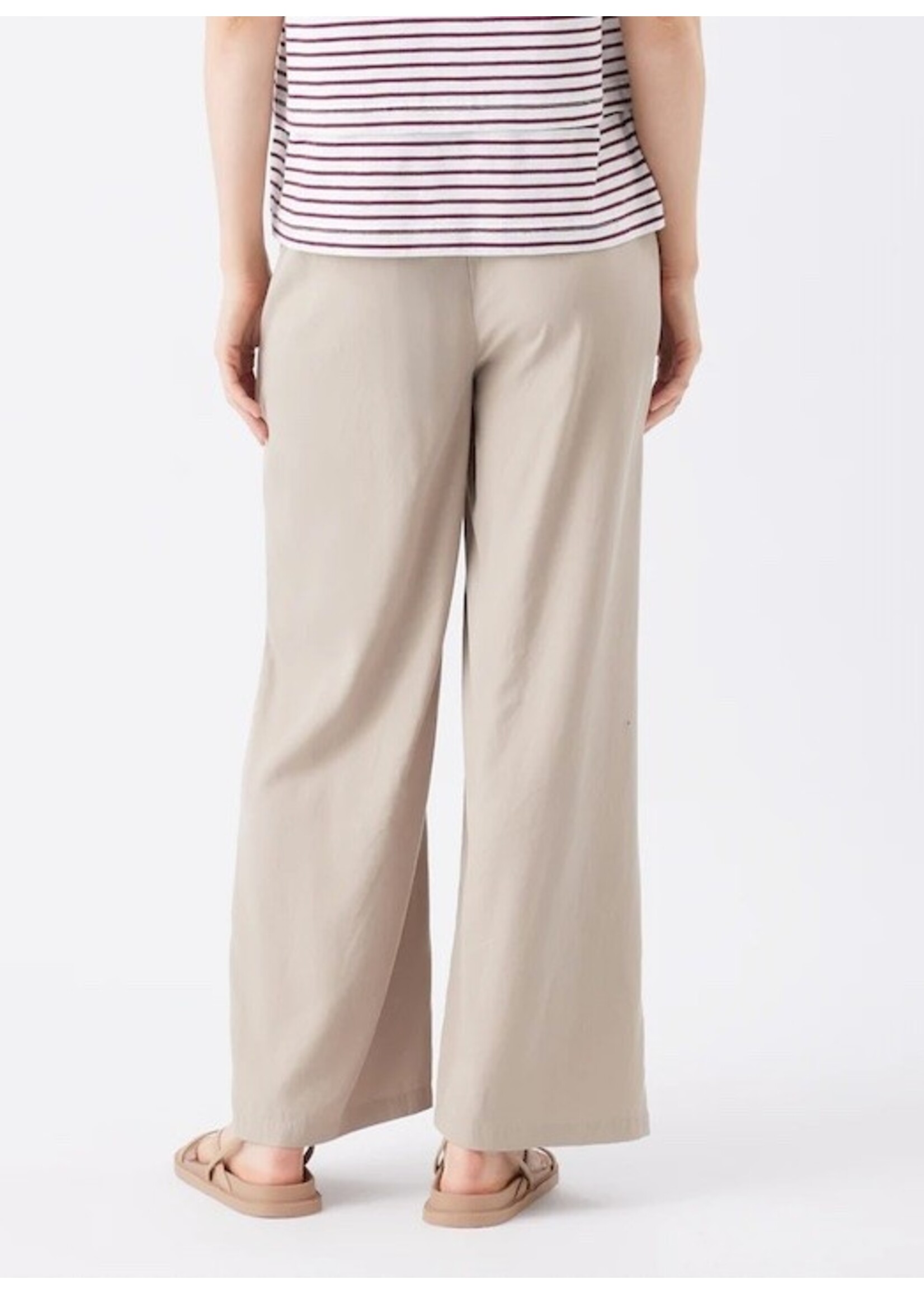 Ripe Maternity Ripe Maternity, Wide Leg Tencel Pant || Taupe