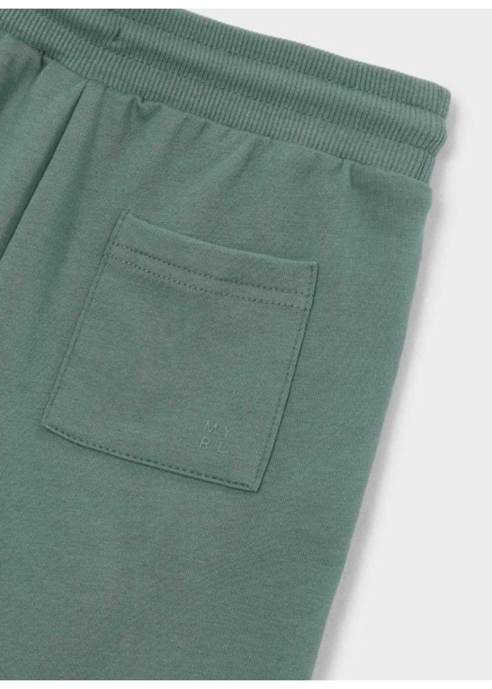Mayoral Mayoral, Boy French Terry Sports Shorts  || Green