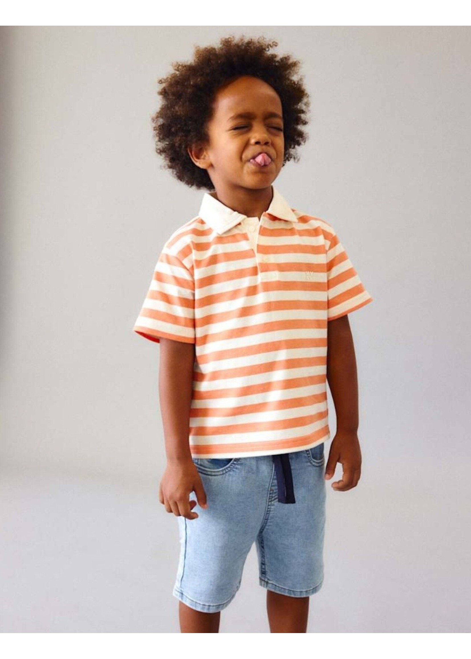 Mayoral Mayoral, Boy Denim Shorts  || Light Denim