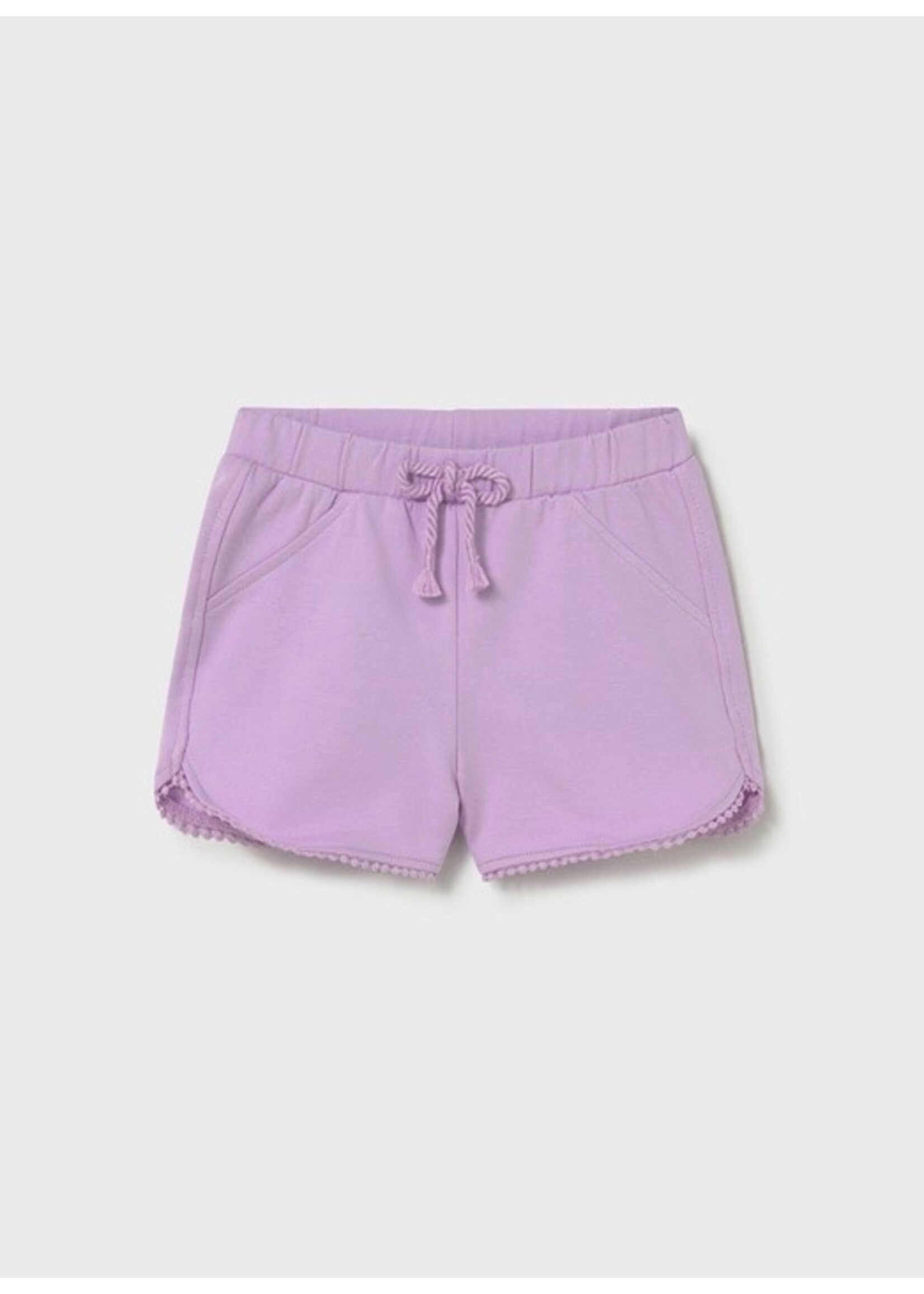 Mayoral Mayoral, Baby French Terry Shorts || Lilac
