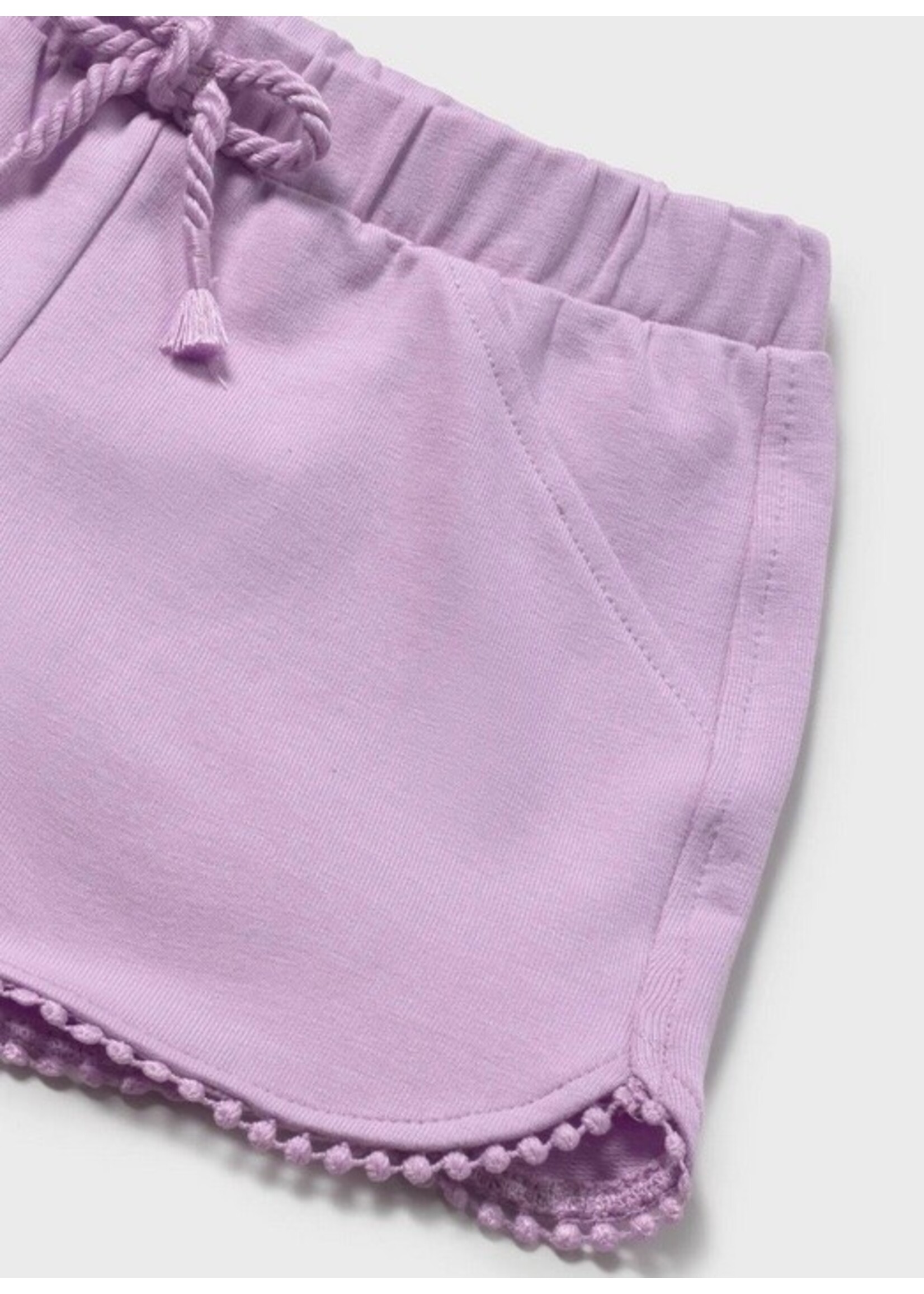 Mayoral Mayoral, Baby French Terry Shorts || Lilac