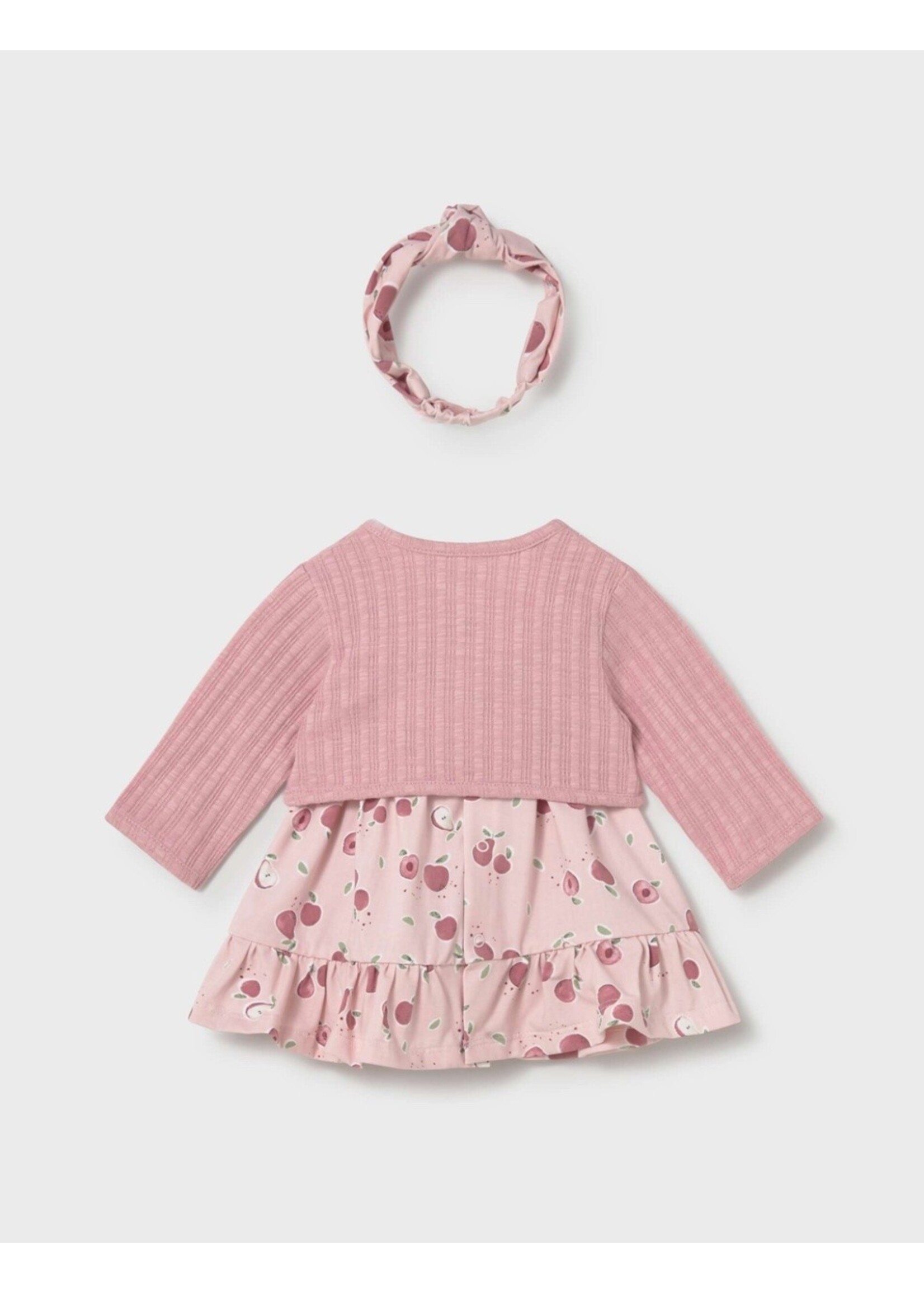 Mayoral Mayoral, Sweater, Dress and Headband Set || Rose