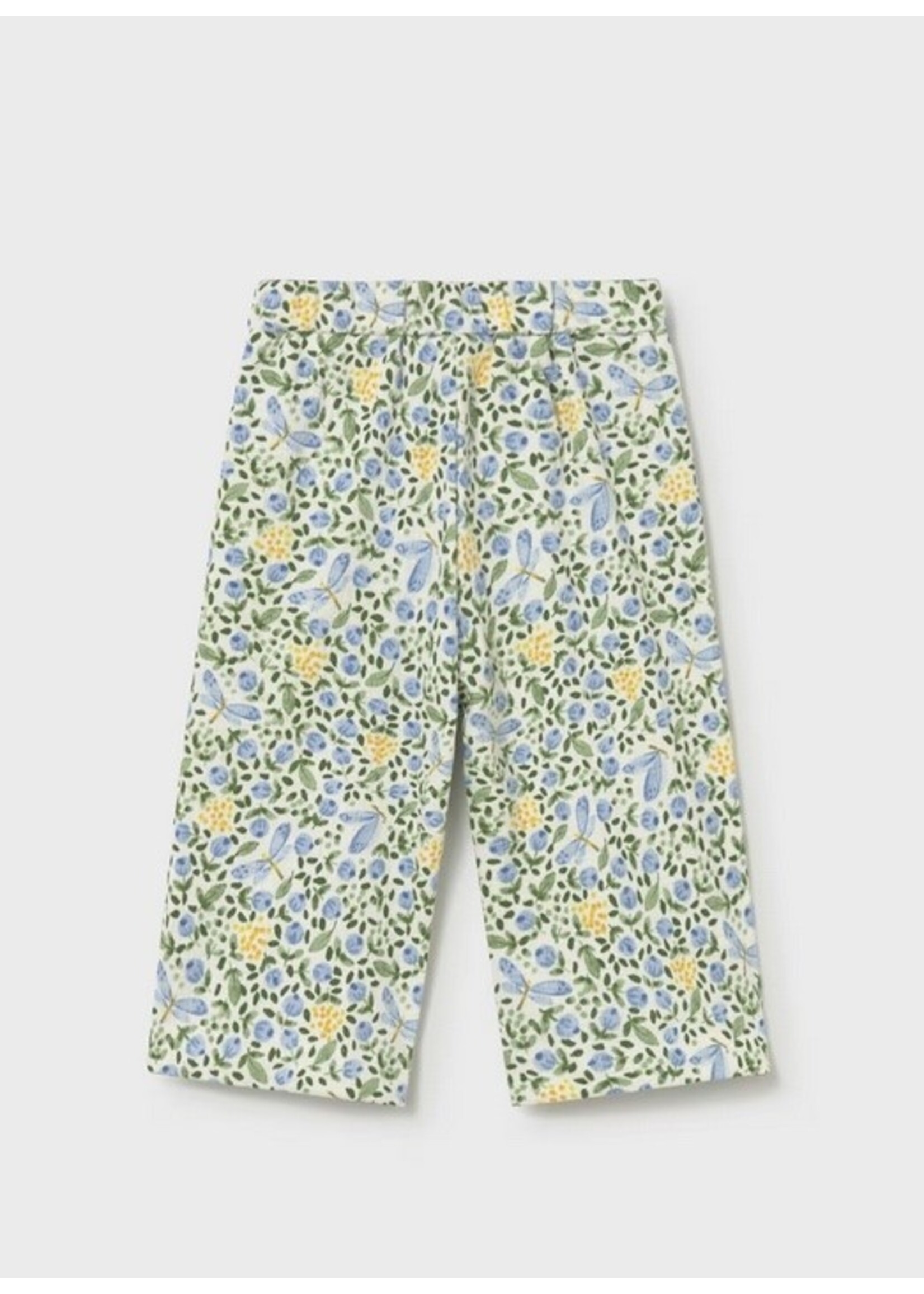 Mayoral Mayoral, Floral Pants || Sky