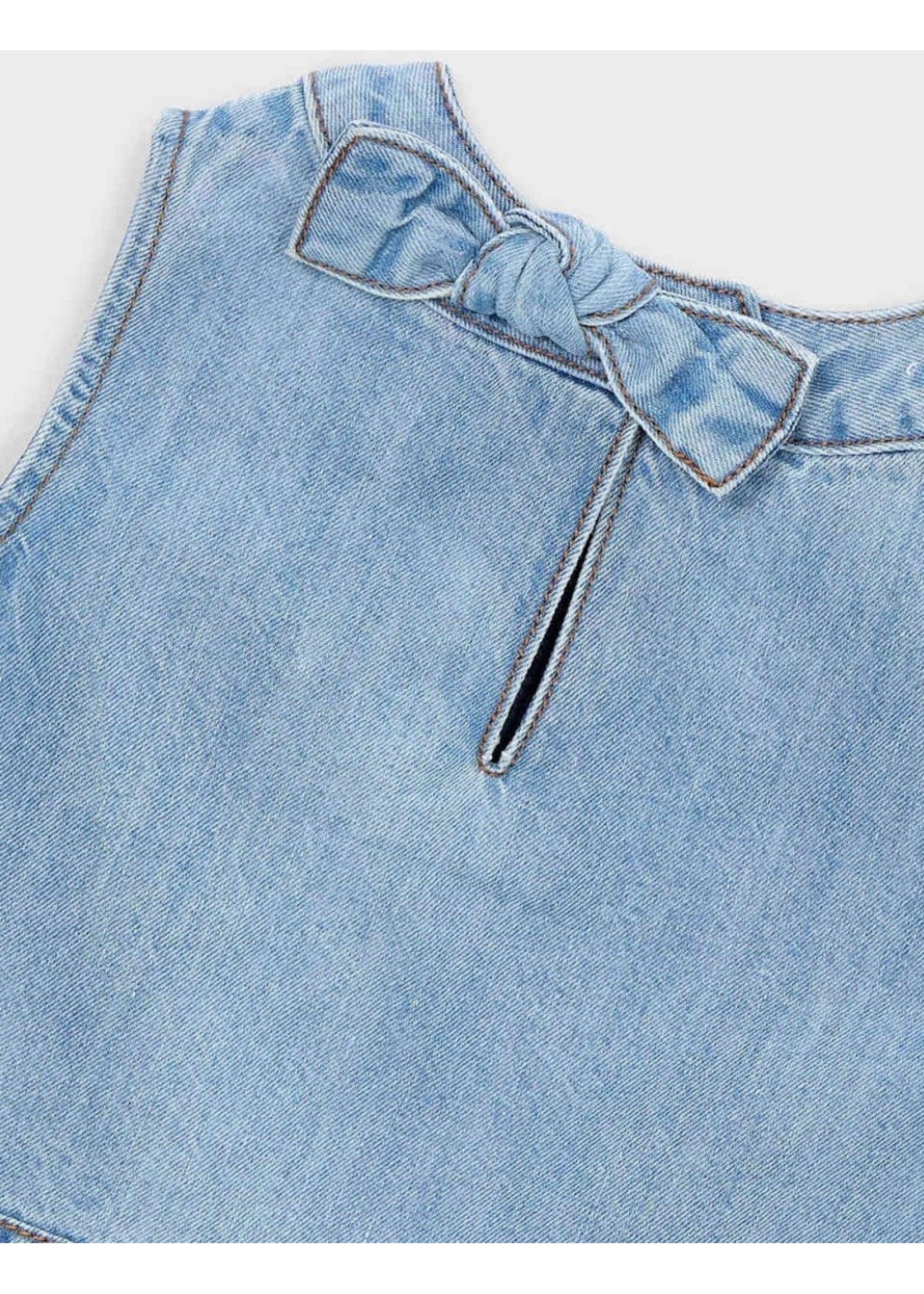 Mayoral Mayoral, Denim Sleeveless Top || Light Denim
