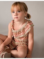 Mayoral Mayoral, Girl Shorts and Asymmetric Top Set || Tangerine