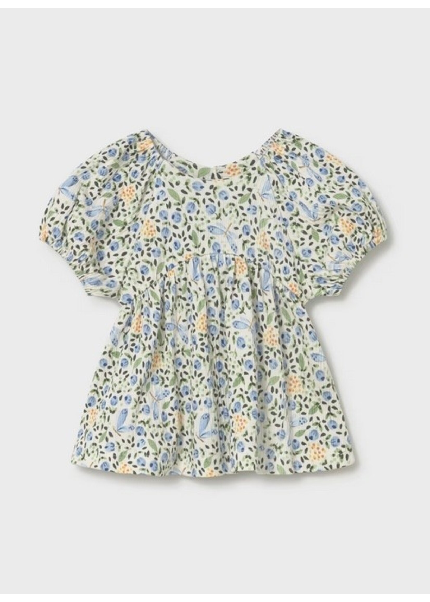 Mayoral Mayoral, Baby Bambula Blouse || Sky