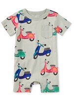 Tea Collection Tea Collection, Pocket Shortie Baby Romper || Zoom Zoom España