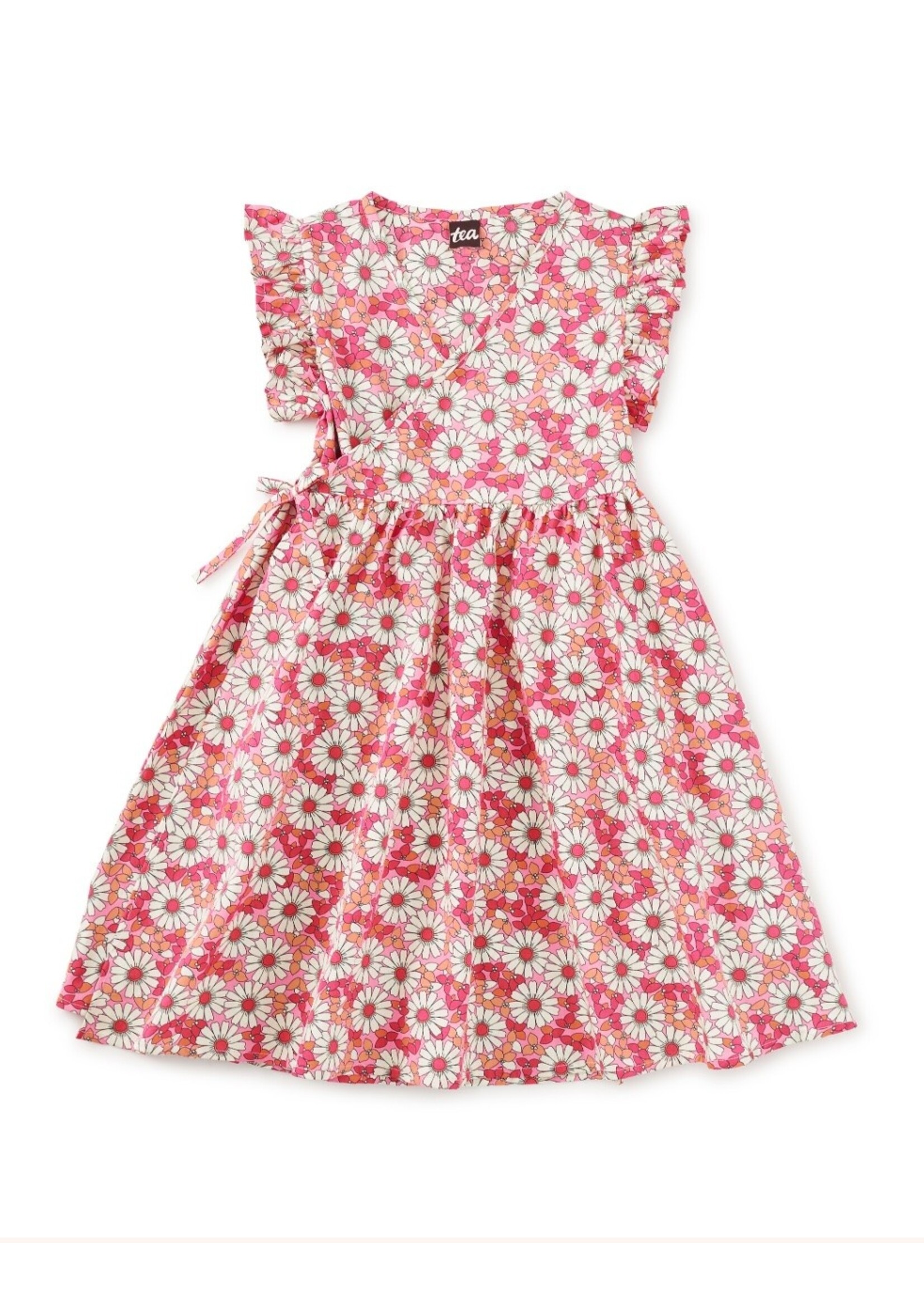 Tea Collection Tea Collection,  Full Sweep Wrap Dress || Daisy Deluxe