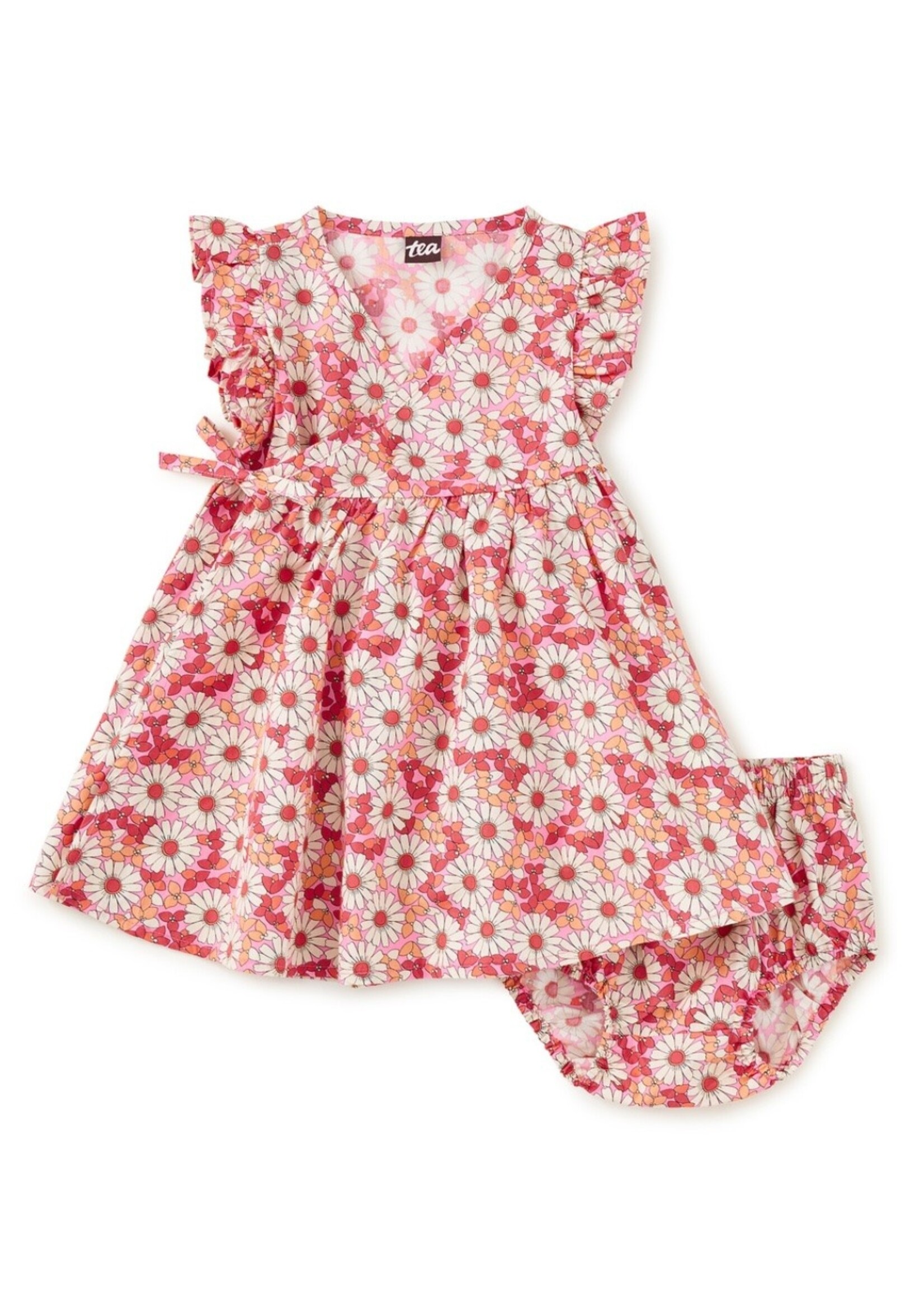 Tea Collection Tea Collection,  Full Sweep Wrap Dress || Daisy Deluxe