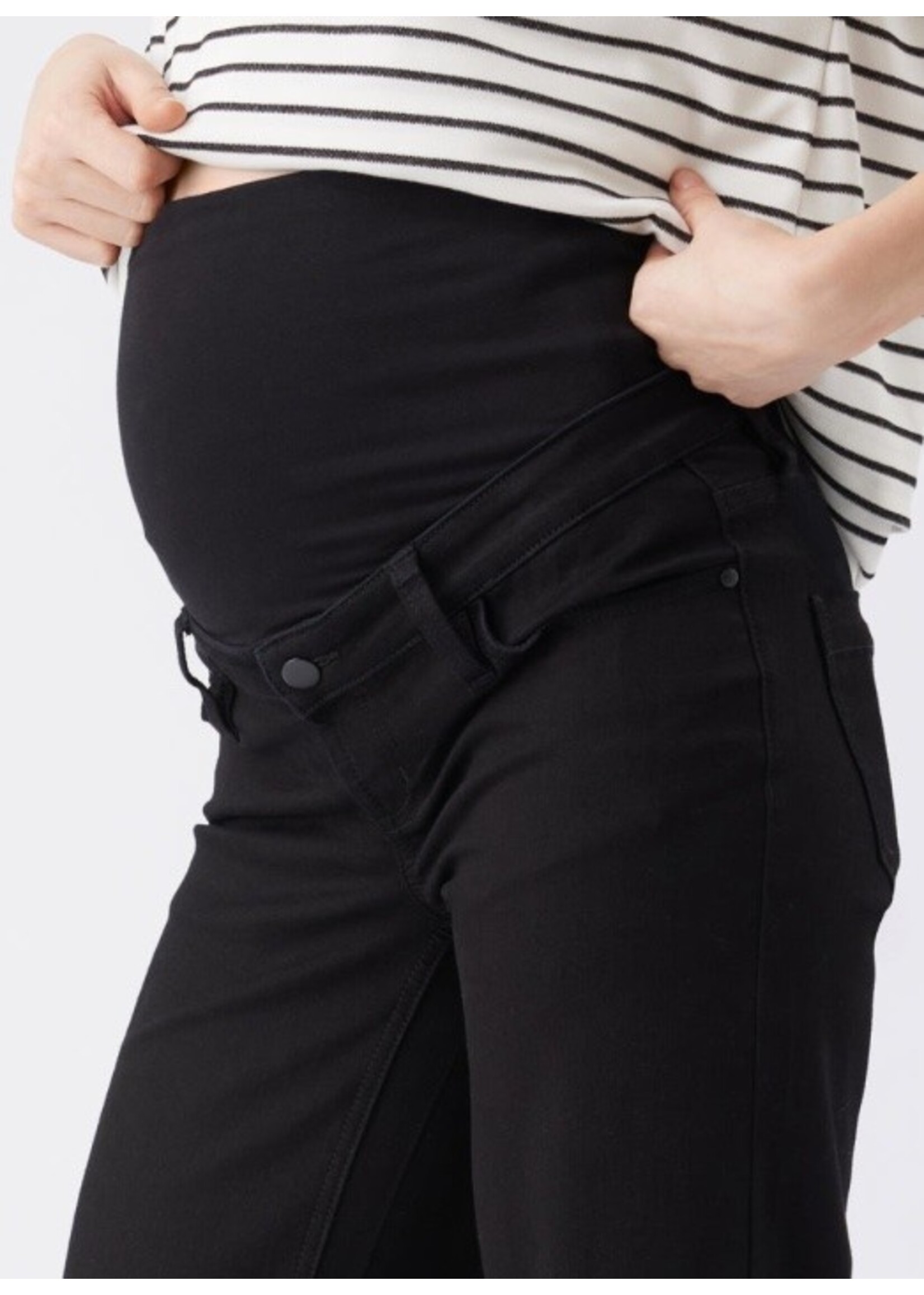 Ripe Maternity Ripe Maternity, Miller Relaxed Fit Over Bump Jean || Black