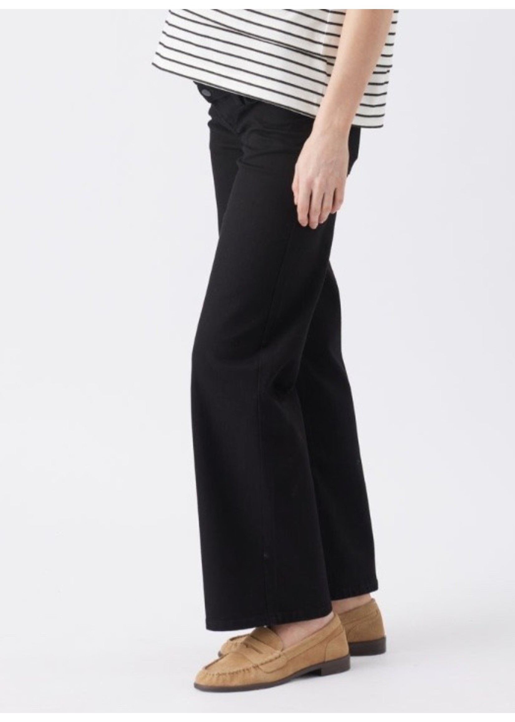 Ripe Maternity Ripe Maternity, Miller Relaxed Fit Over Bump Jean || Black