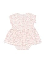 Coccoli Coccoli, Coccoli Infant Girl Modal Romper Dress || Floral on Cream