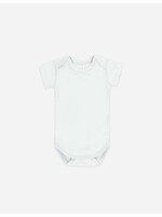 Quincy Mae Quincy Mae, Short Sleeve One-Piece || Fog