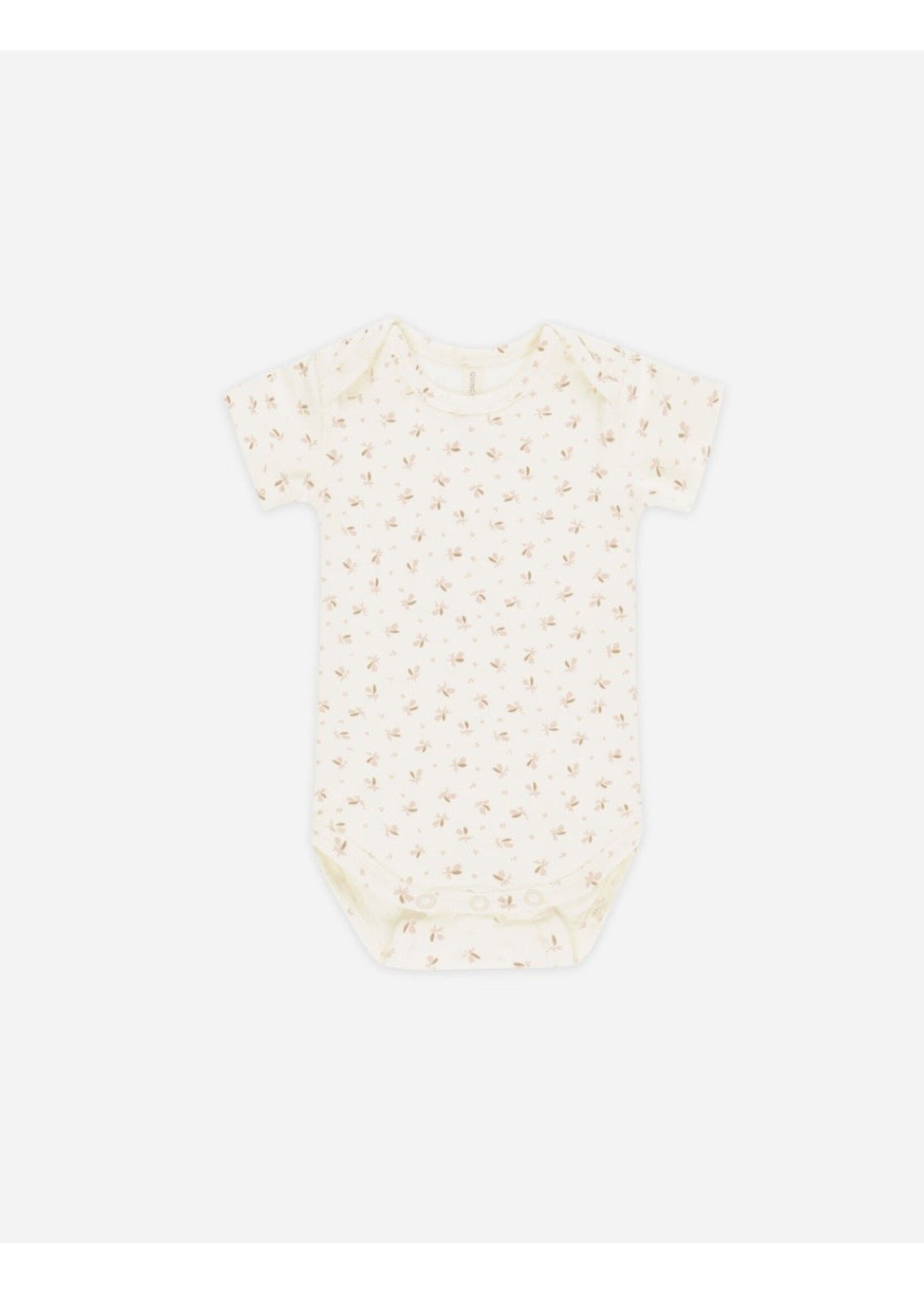 Quincy Mae Quincy Mae, Short Sleeve One-Piece || Fleur