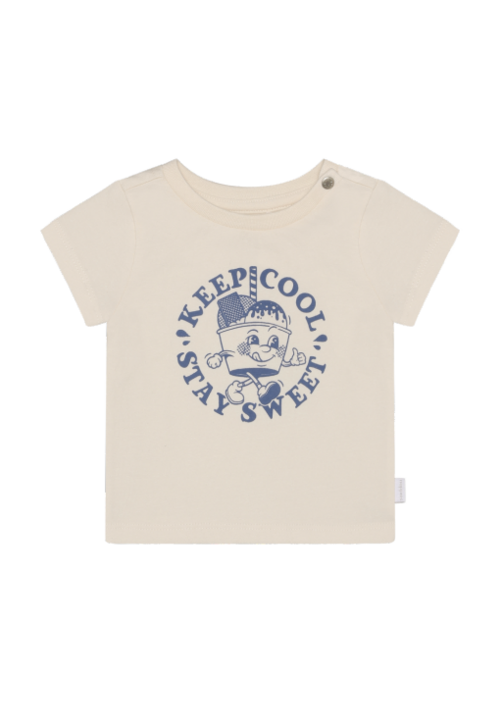 Noppies Kids Noppies Baby, Keep Cool Short Sleeve Tee || Egret
