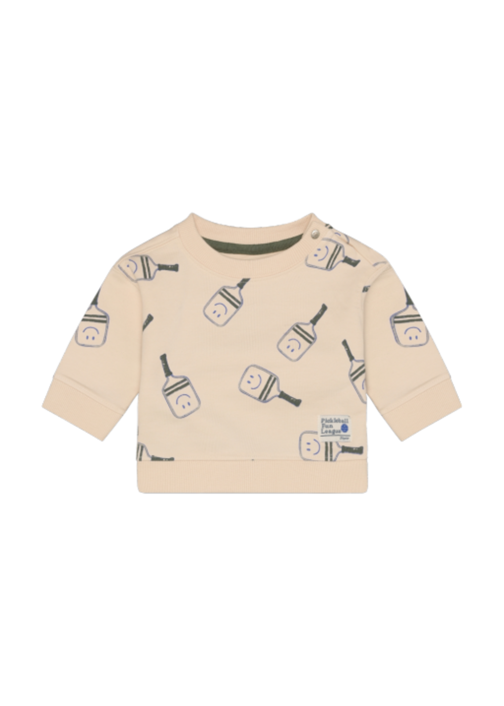 Noppies Kids Noppies Baby, Pickleball Print Long Sleeve Shirt || Sun Kiss