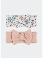 Petit Lem Petit Lem, 2pk Headbands || Spring Flowers and Rose