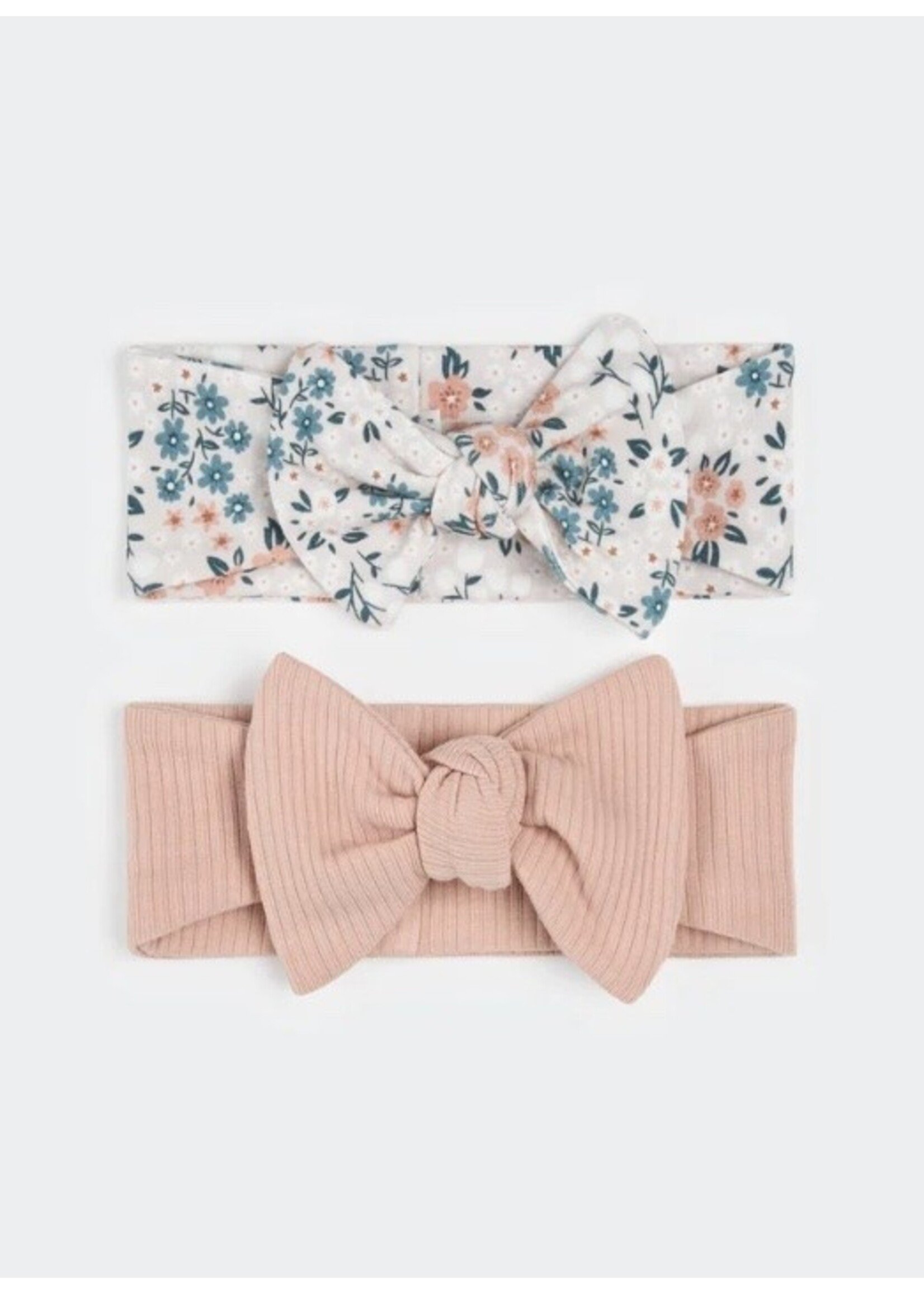 Petit Lem Petit Lem, 2pk Headbands || Spring Flowers and Rose