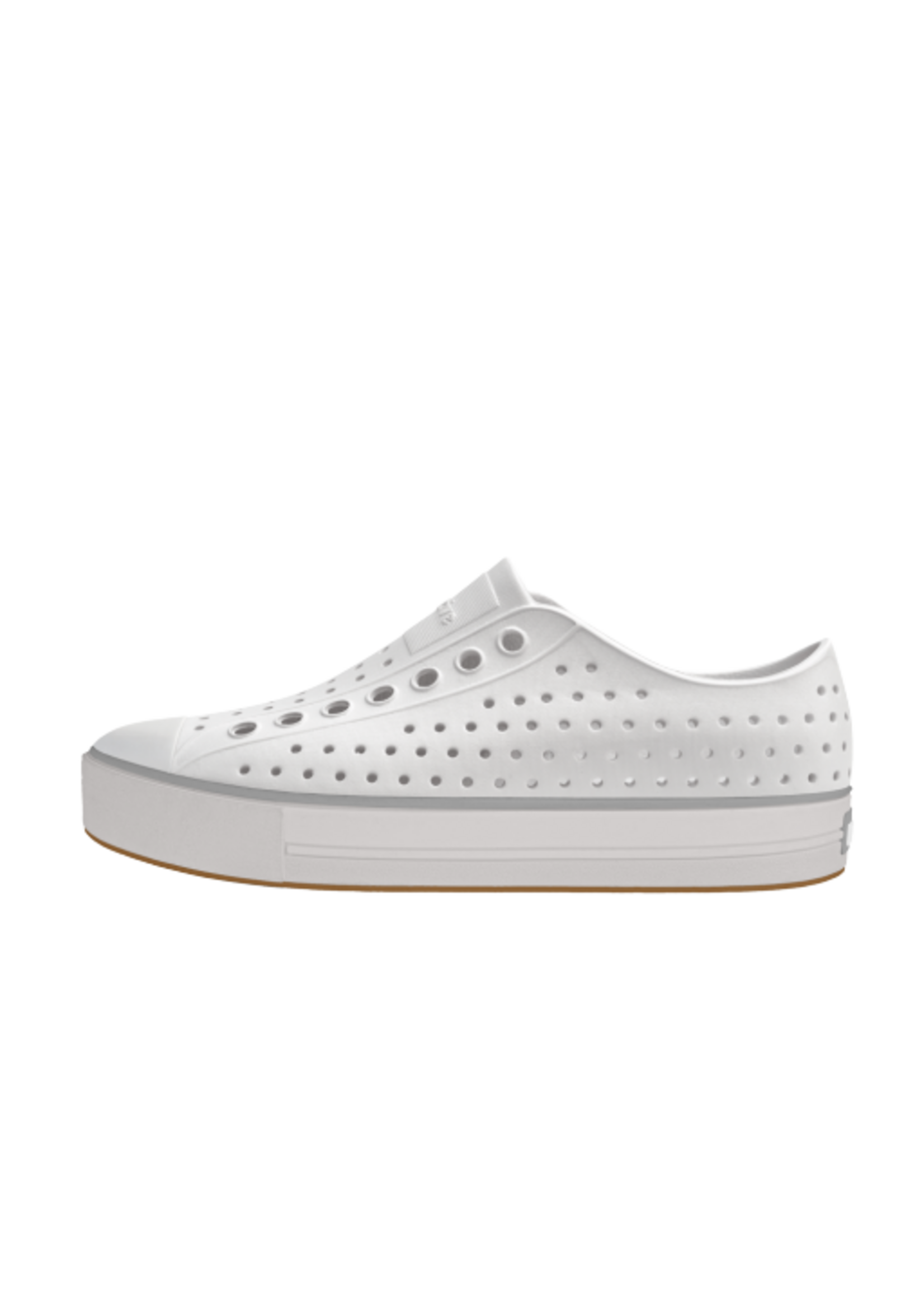 Native Shoes Naitve Shoes, Jefferson Arc Wanderfoam || Shell White / Shell White
