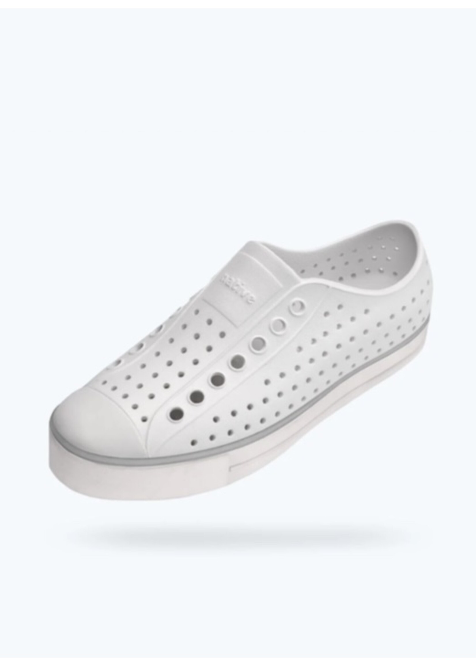 Native Shoes Naitve Shoes, Jefferson Arc Wanderfoam || Shell White / Shell White