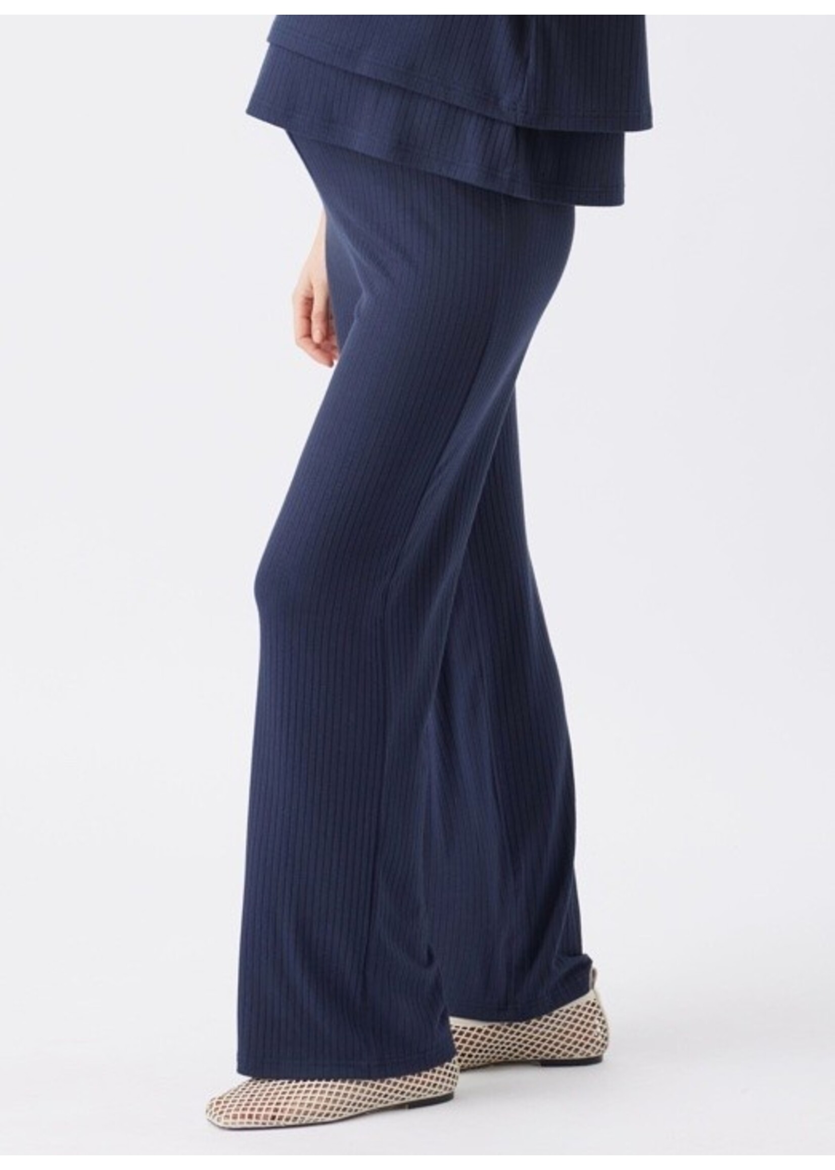 Ripe Maternity Ripe Maternity, Cindy Rib Pant || Navy