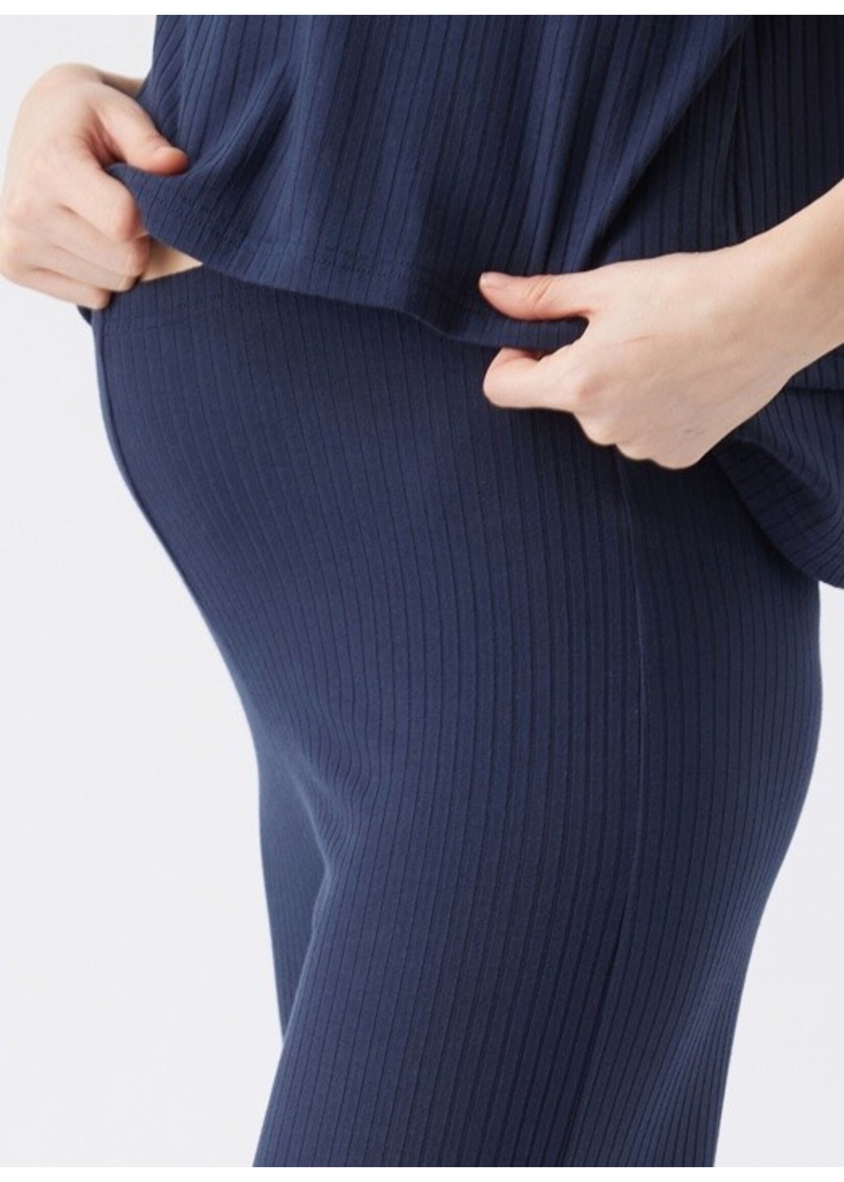 Ripe Maternity Ripe Maternity, Cindy Rib Pant || Navy