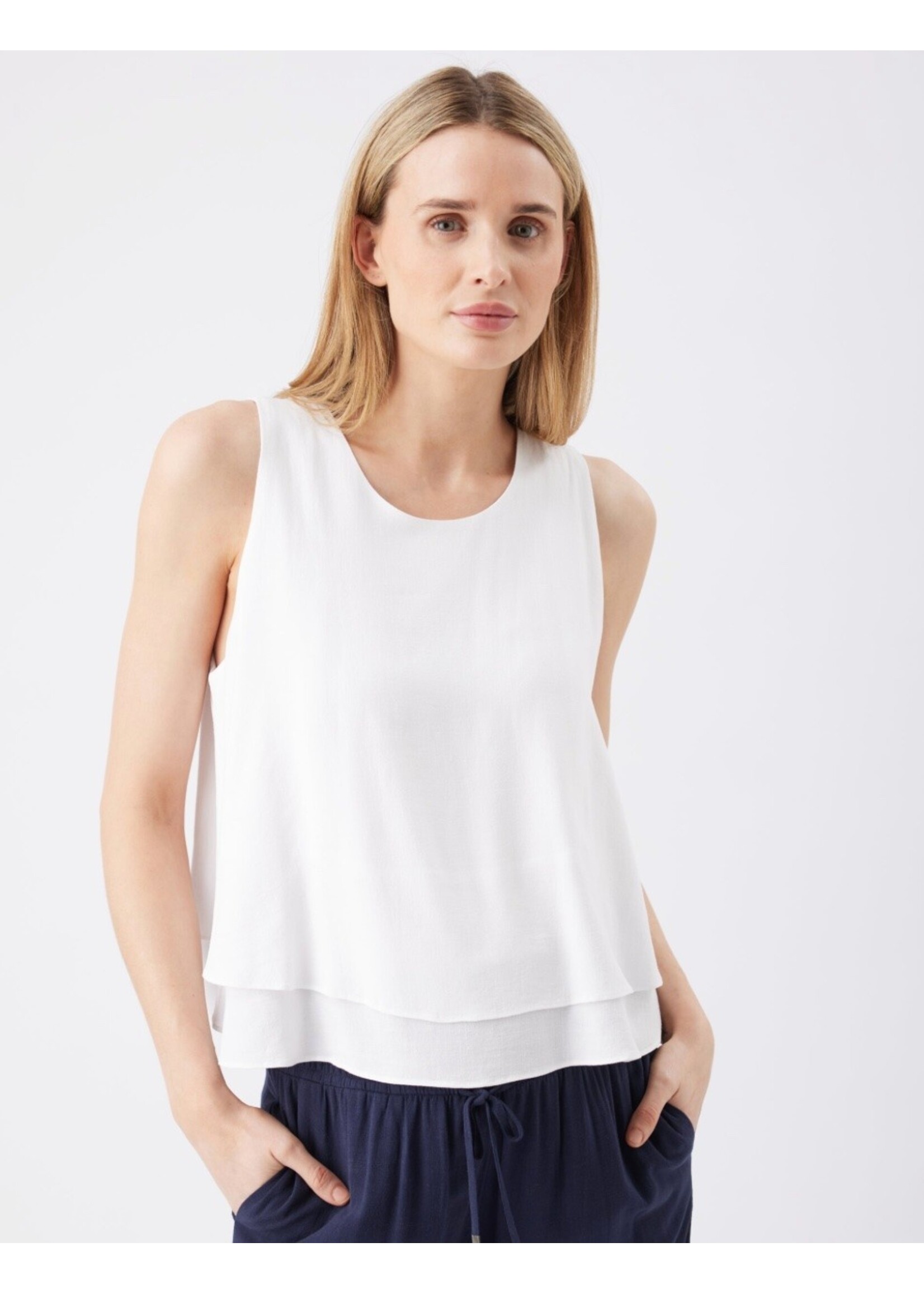 Ripe Maternity Ripe Maternity, Lois Nursing Top || White