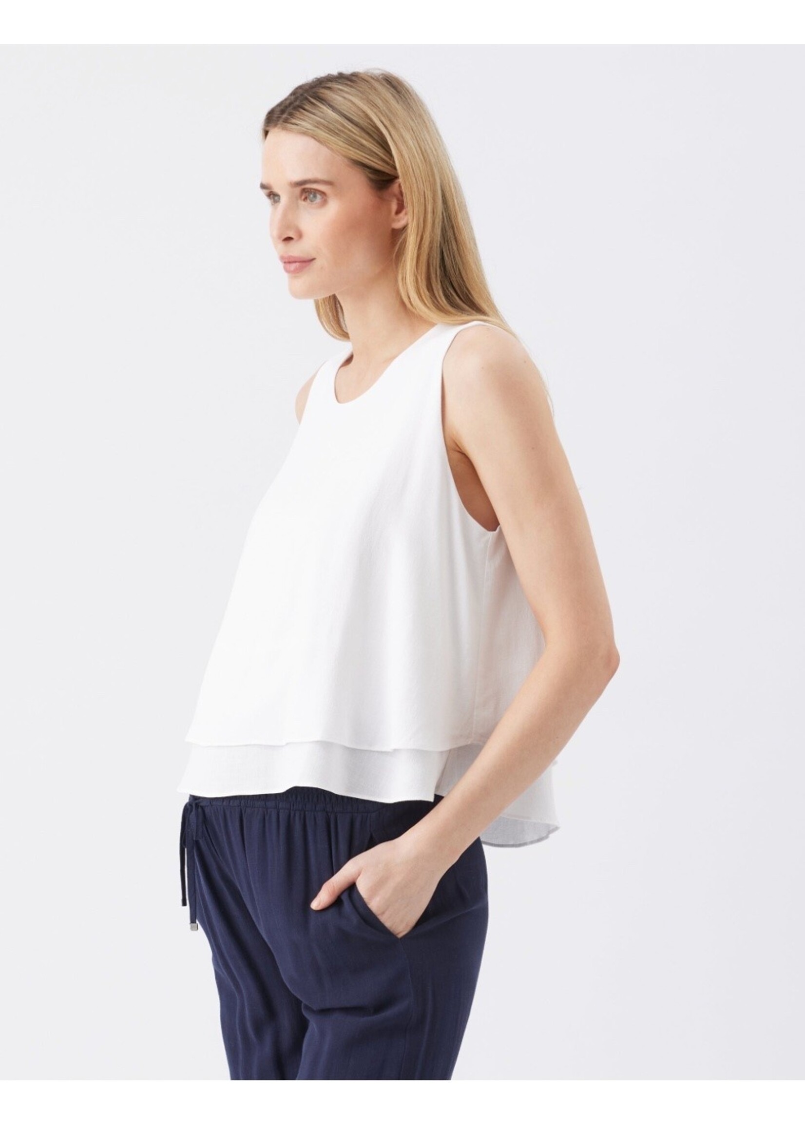 Ripe Maternity Ripe Maternity, Lois Nursing Top || White