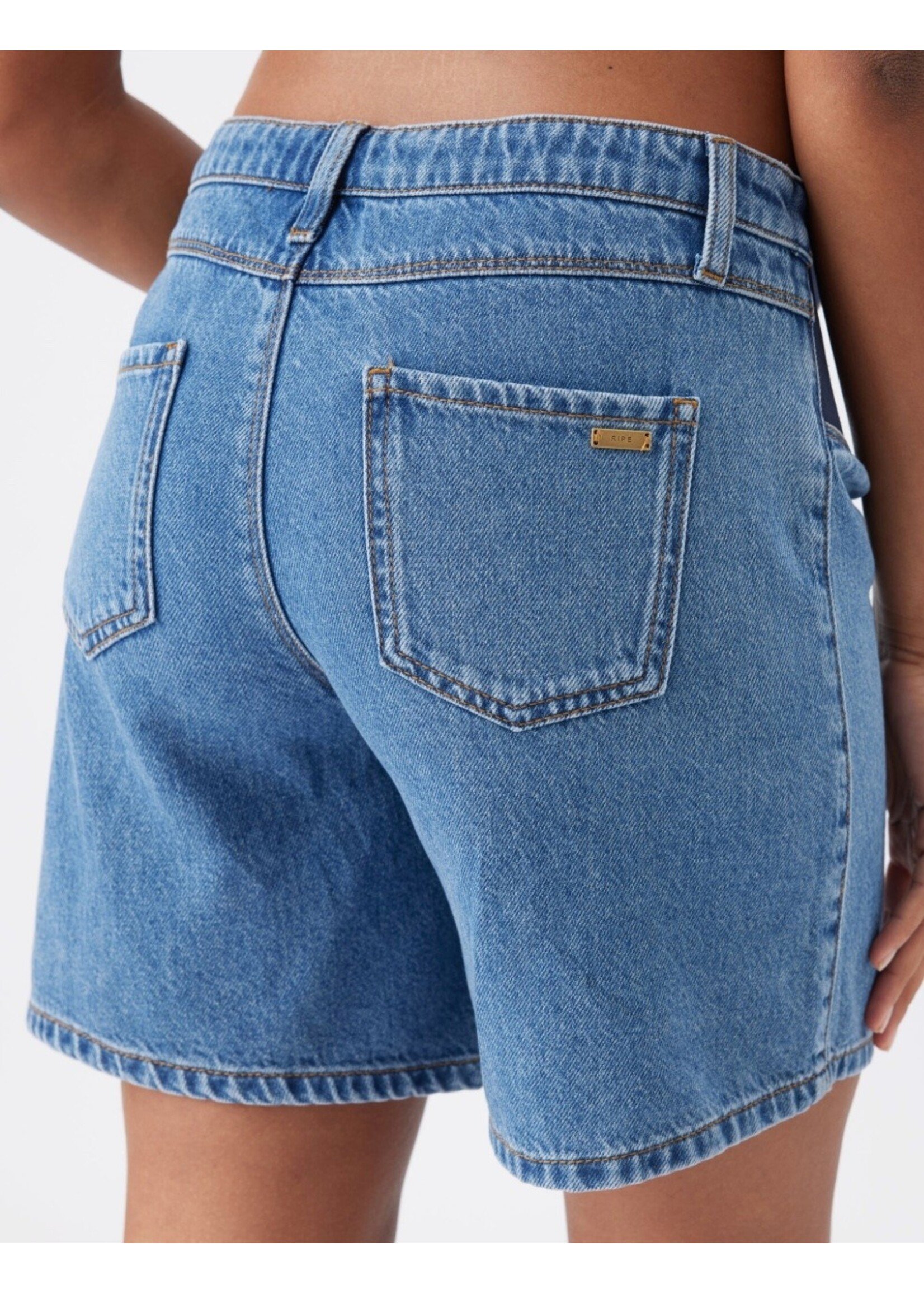 Ripe Maternity Ripe Maternity, Dion Denim Short || Classic Wash