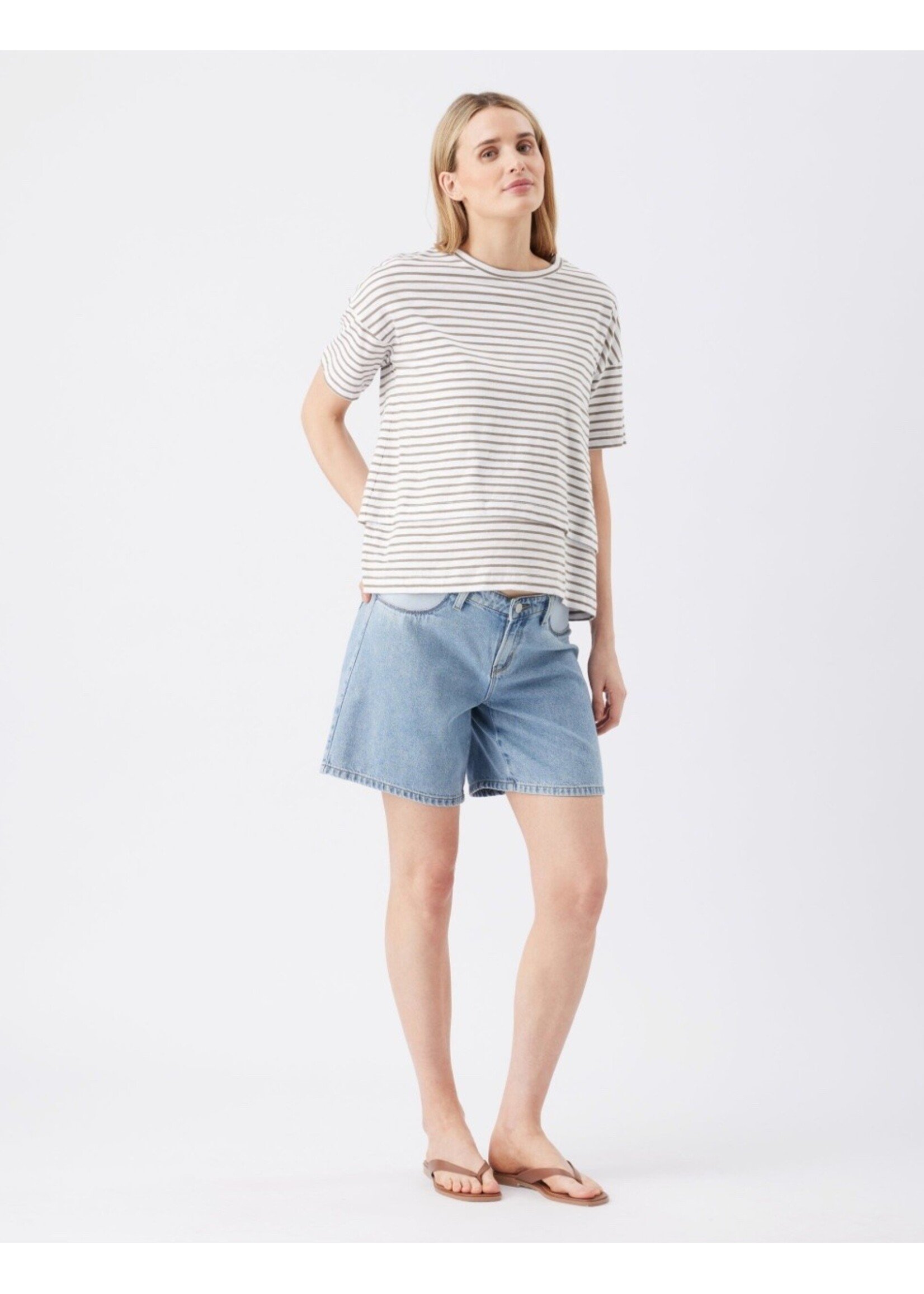 Ripe Maternity Ripe Maternity, Dion Denim Short || True Fade