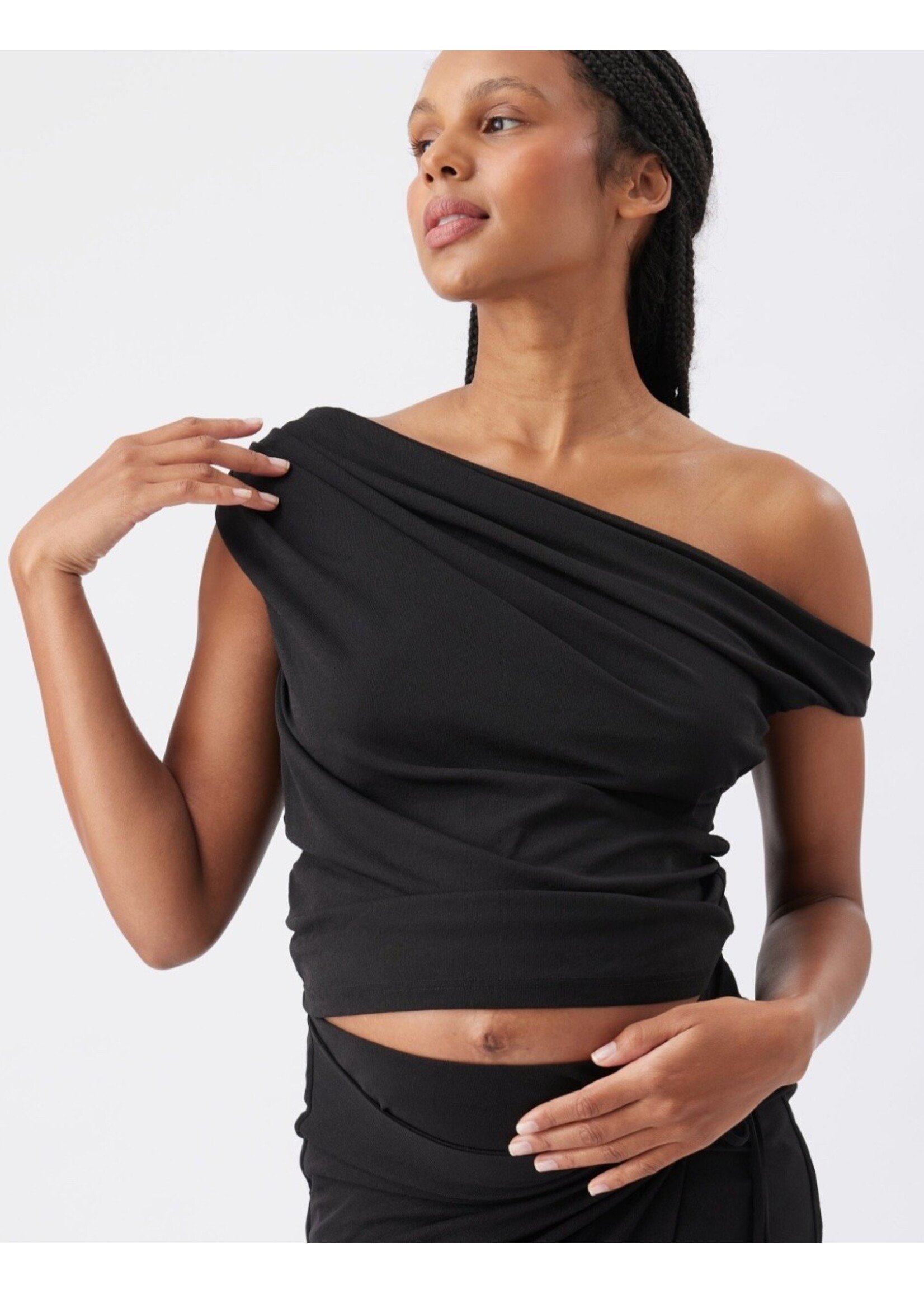 Ripe Maternity Ripe Maternity, Rhi Off Shoulder Top || Black
