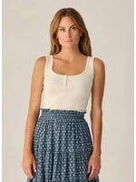 Rylee + Cru Rylee + Cru Women's Ribbed Tank || Natural