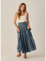 Rylee + Cru Rylee + Cru Woman, Ruffle Tiered Maxi Skirt || Ditsy